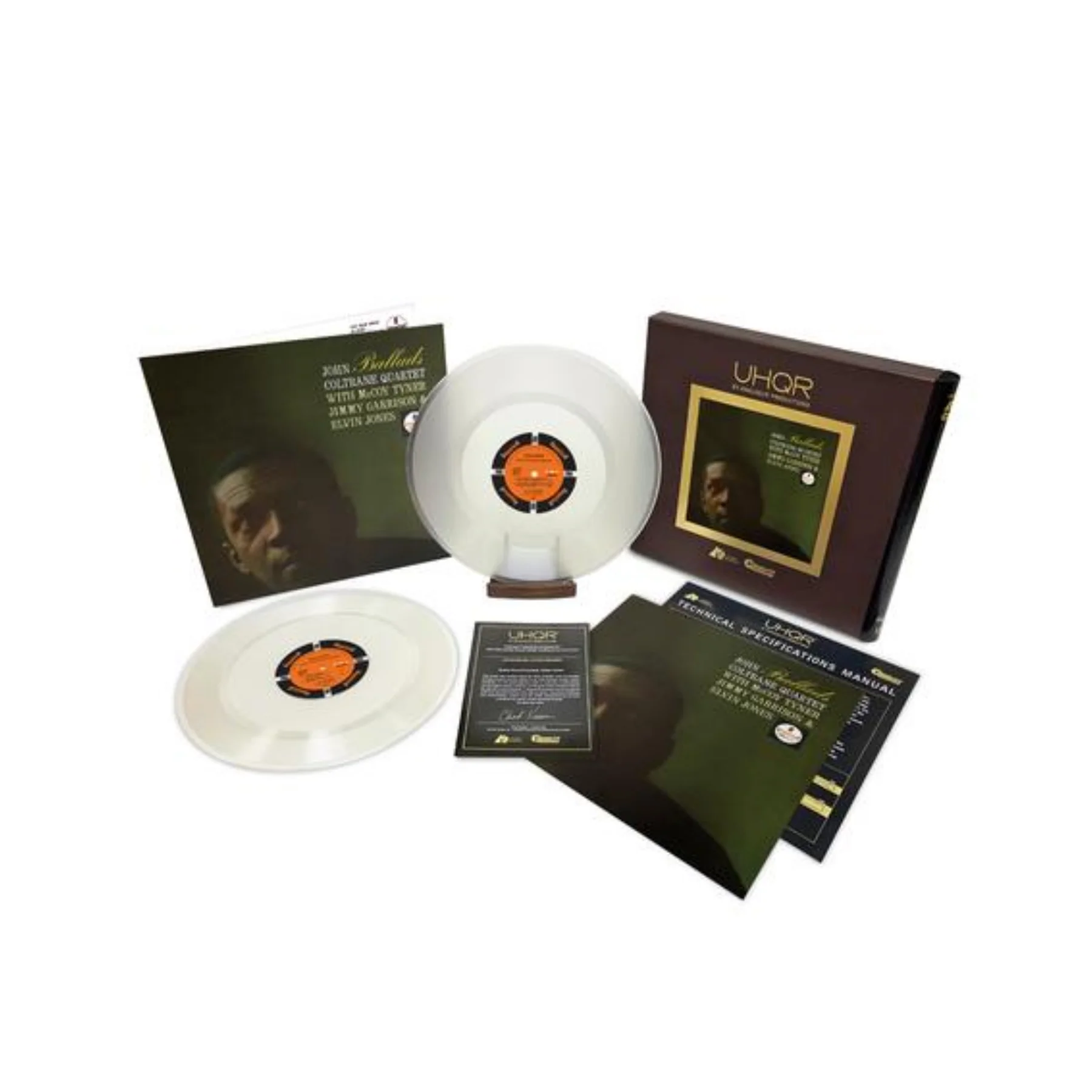 John Coltrane Quartet — Ballads (UHQR Clarity Vinyl 45 RPM) - Image 2