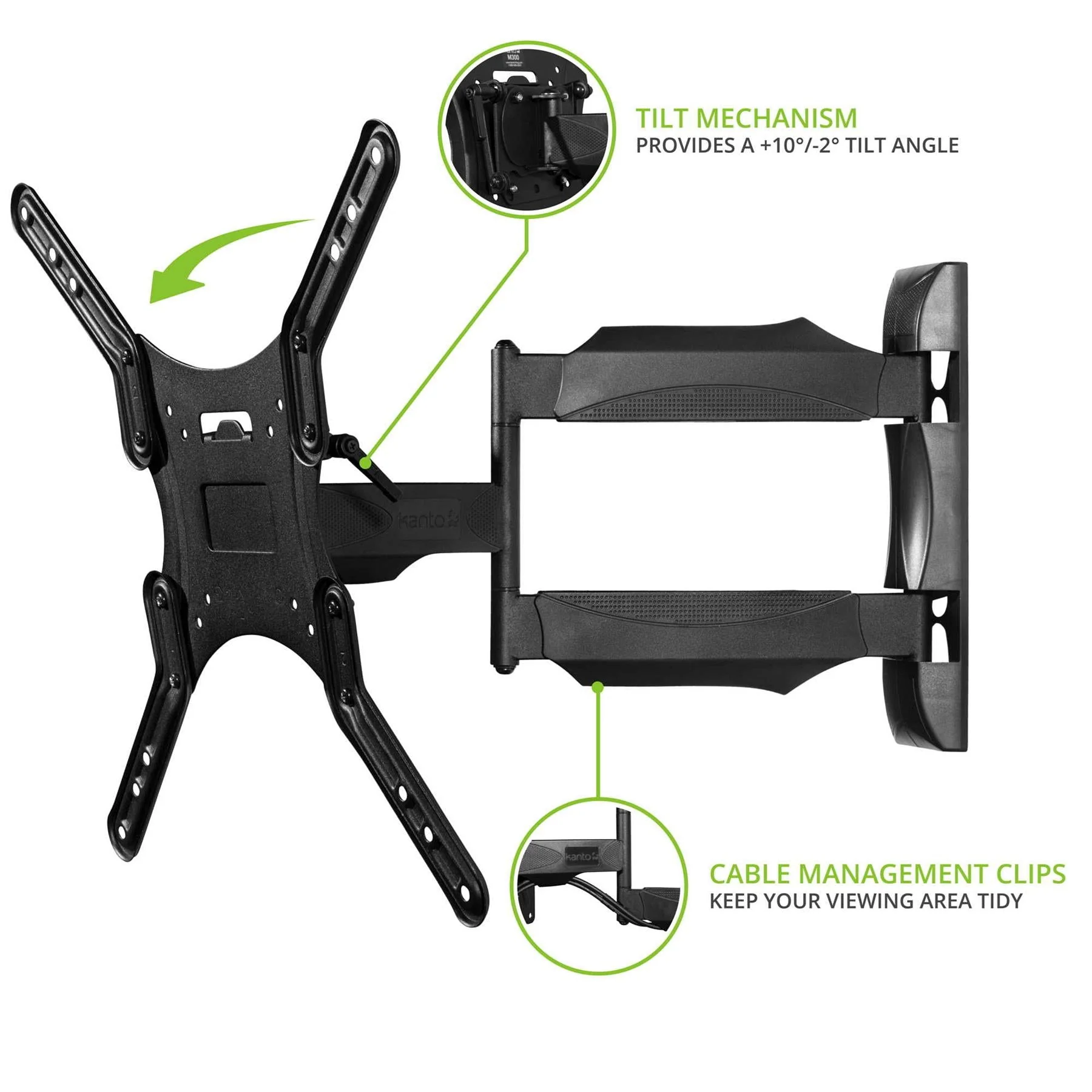 Kanto M300 Full‑Motion TV Wall Mount - Image 6