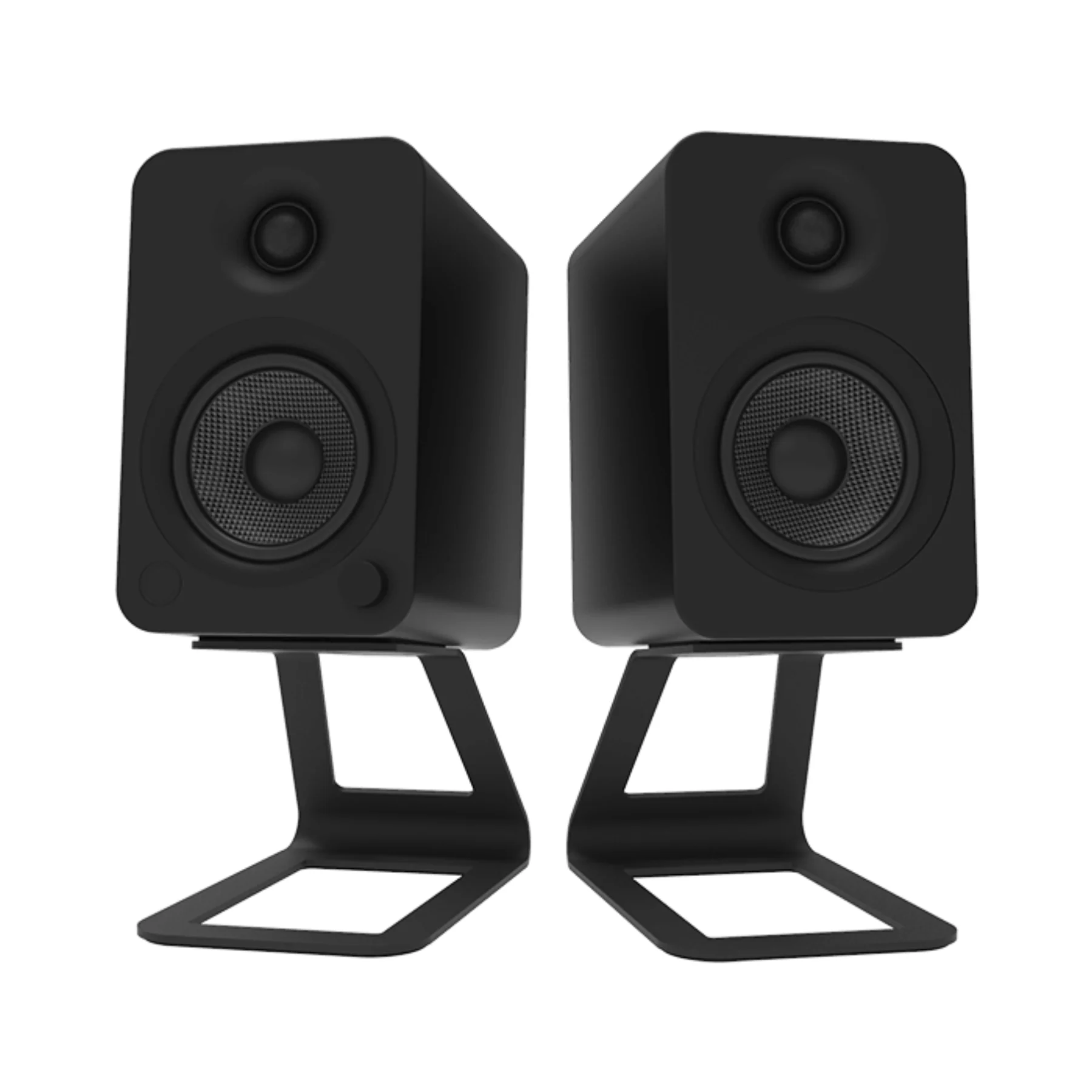 Kanto SE4 Elevated Desktop Speaker Stands (Black) - Clearance / Open Box - Image 3