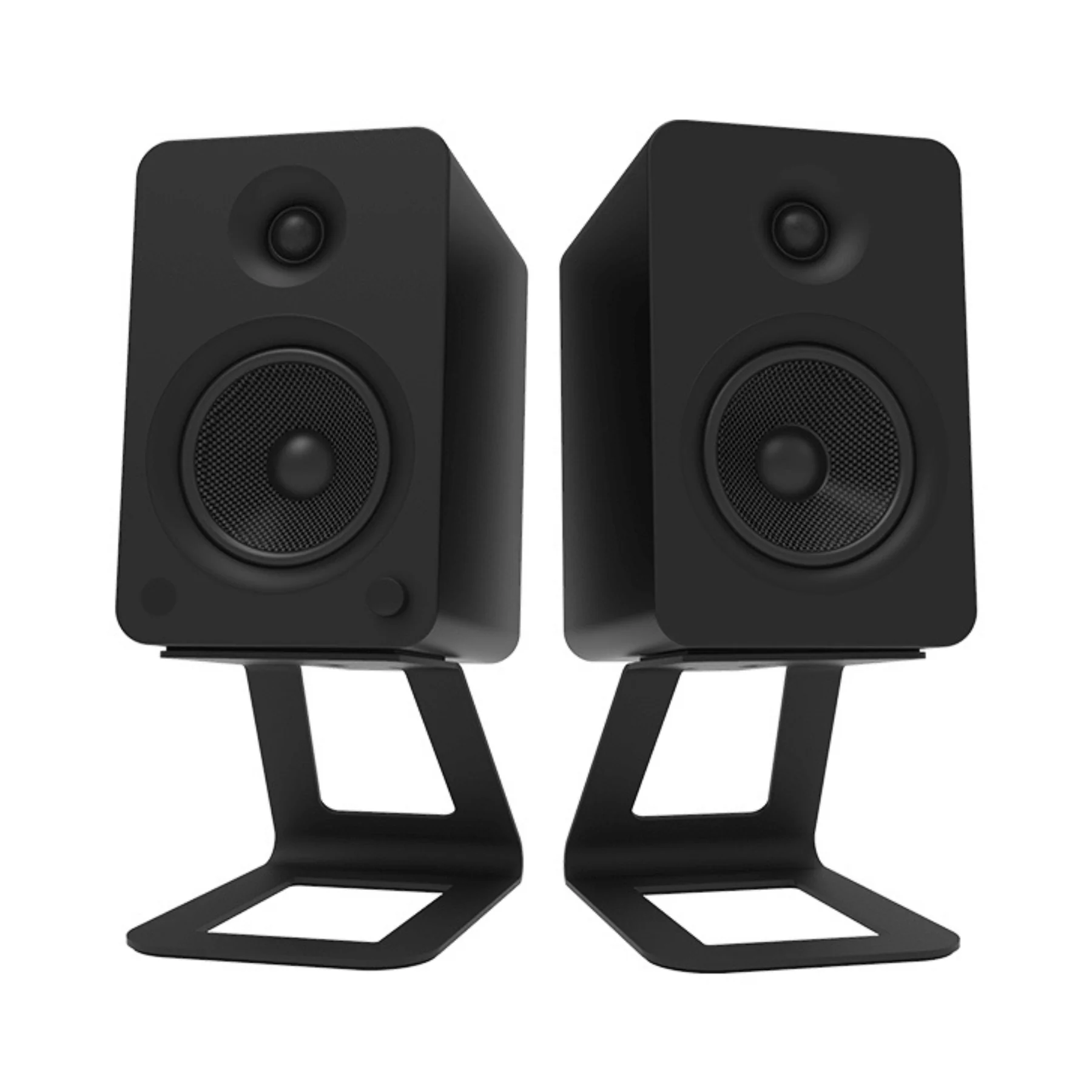 Kanto SE6 Elevated Desktop Speaker Stands for Large Speakers - Universal Compatibility - Supports up to 22 lb - Clearance / Open Box - Image 7