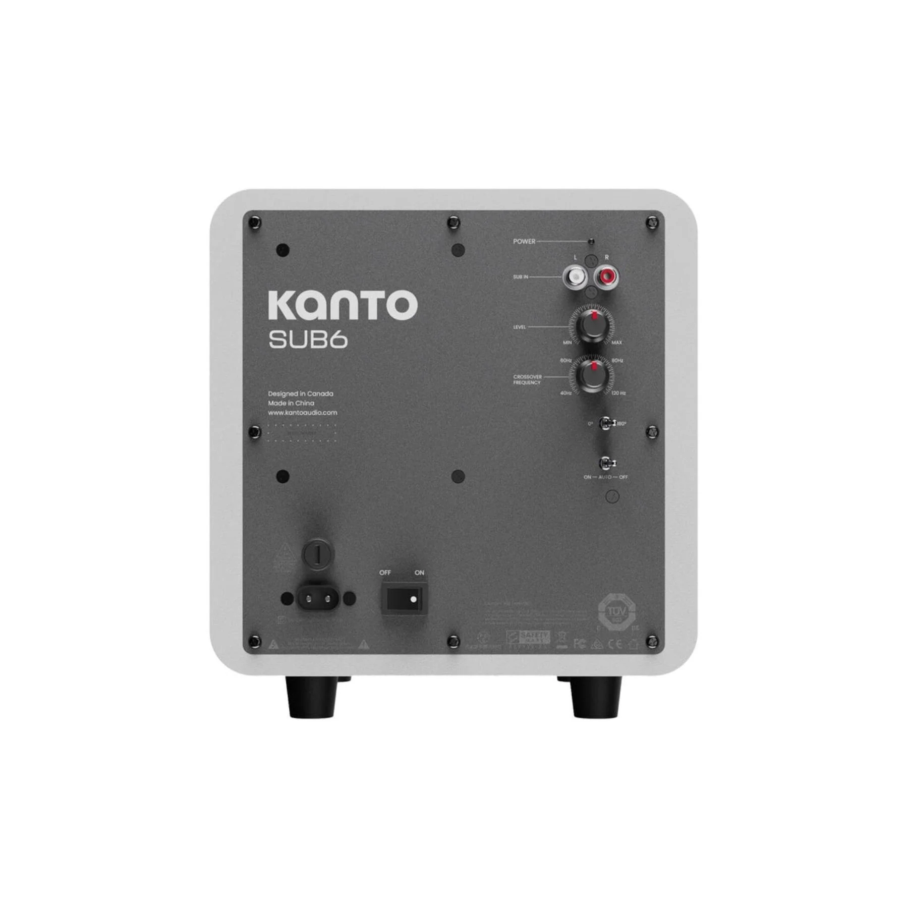 Kanto Sub6 Compact Desktop Subwoofer - Image 7