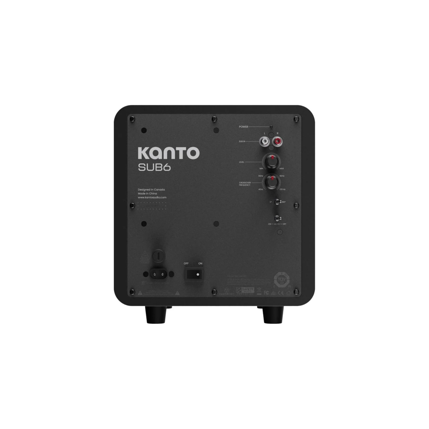 Kanto Sub6 Compact Desktop Subwoofer - Image 8