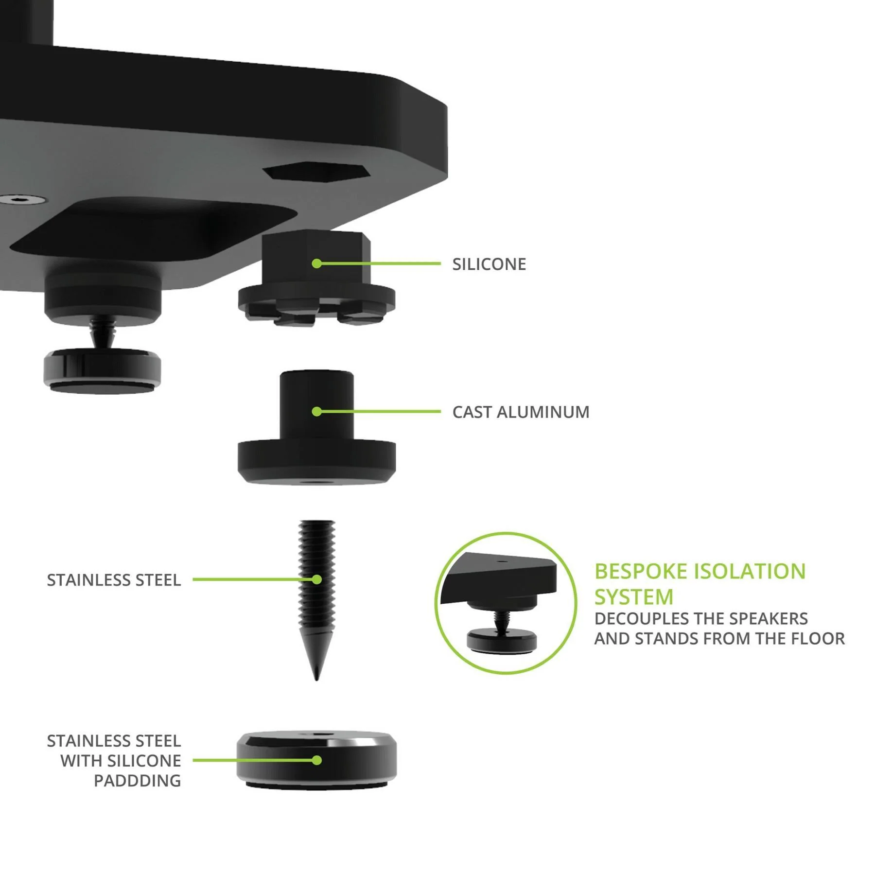 Kanto SX30 30" Fillable Speaker Stands - Image 9