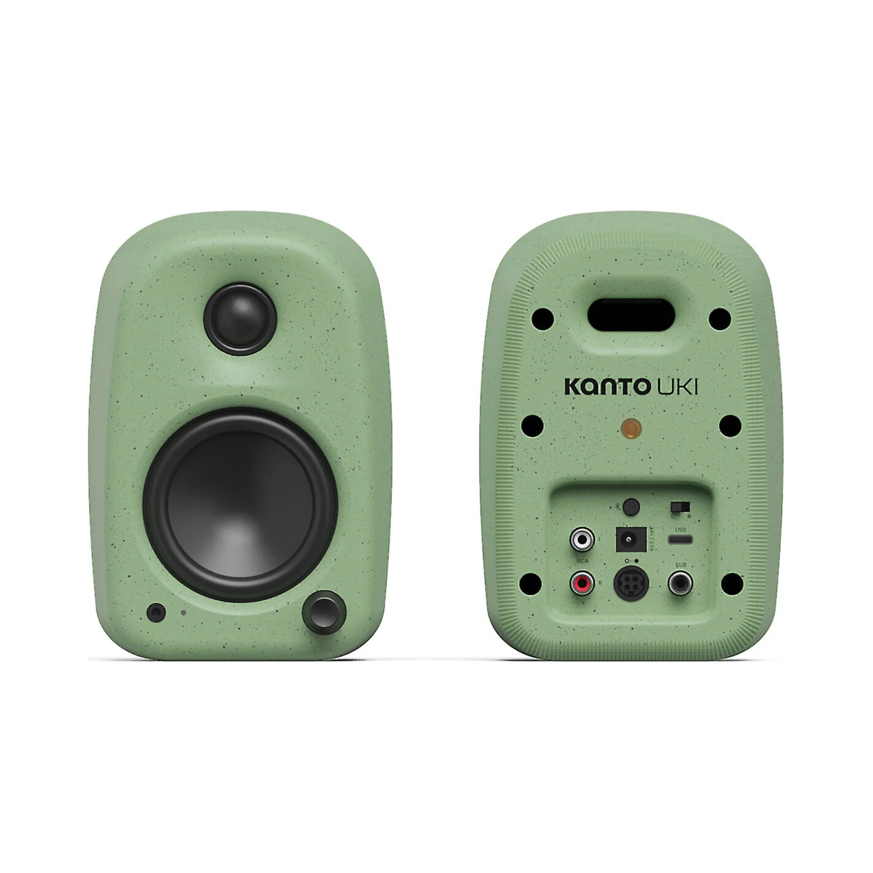 Kanto Uki Desktop Speakers (Sage) - Clearance / Open Box - Image 6