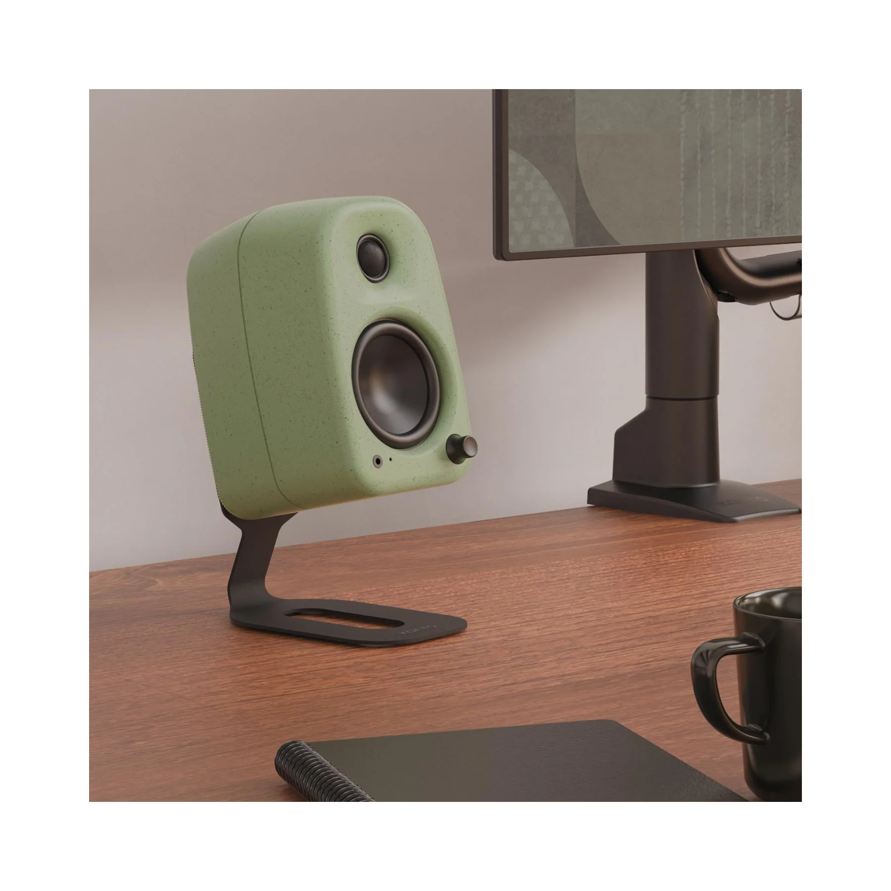 Kanto Uki Desktop Speakers (Sage) - Clearance / Open Box - Image 7
