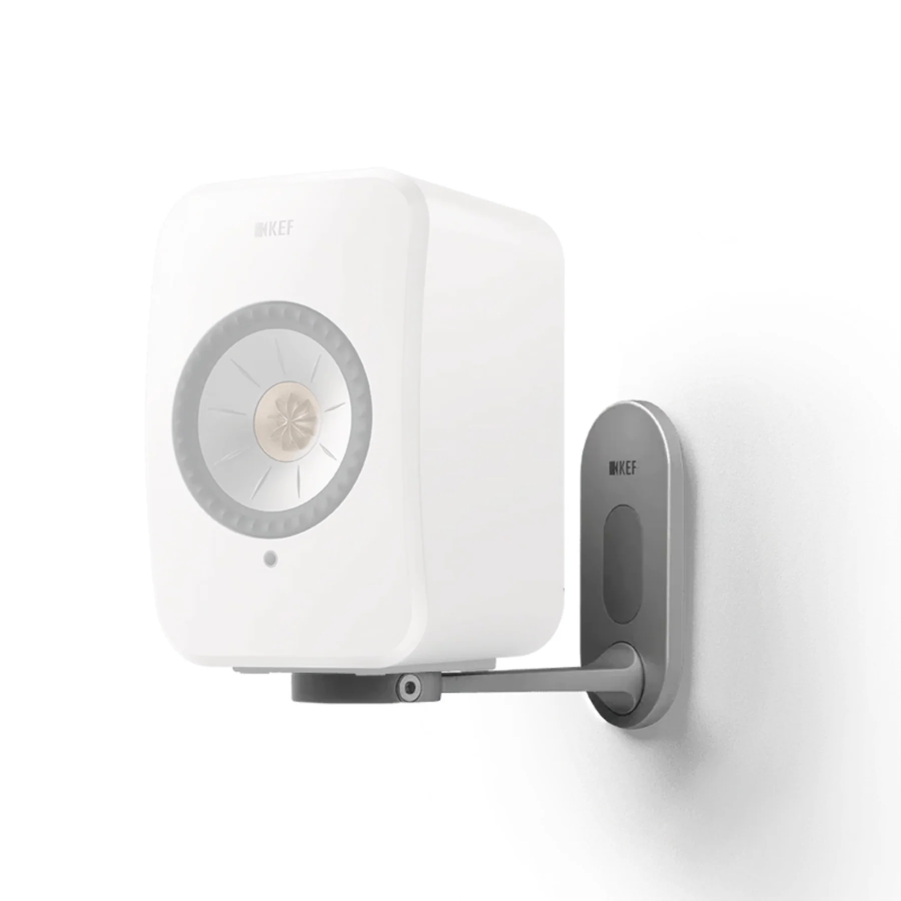 KEF B1 Wall Bracket Pair (Silver) - Clearance / Open Box - Image 2