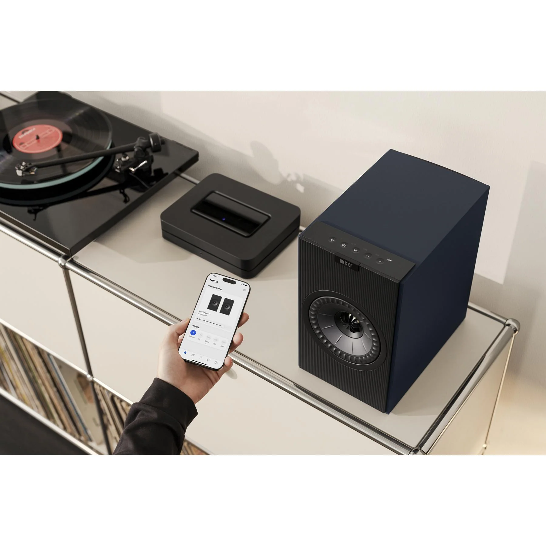 KEF Coda W Wireless HiFi Bookshelf Speakers - Image 16