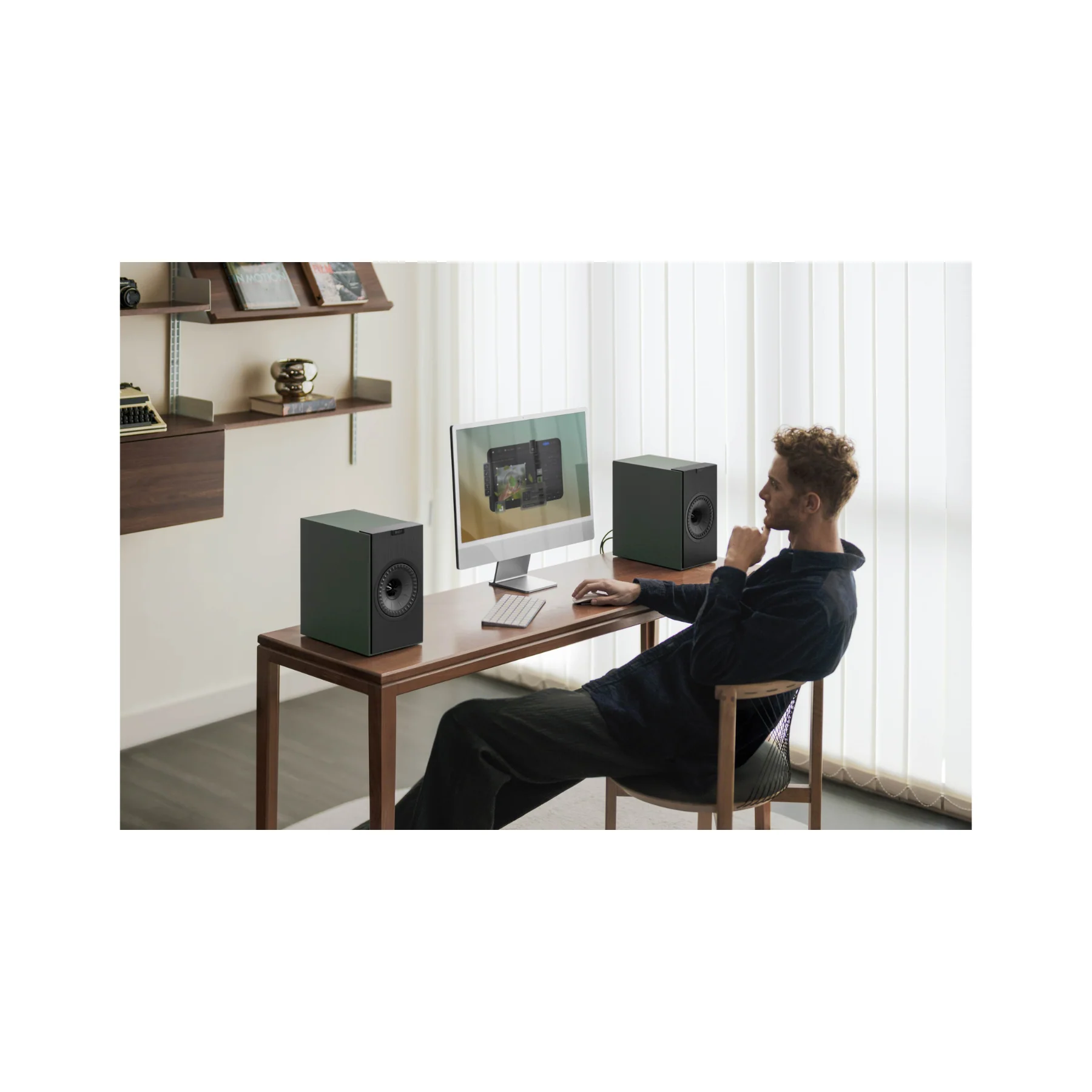 KEF Coda W Wireless HiFi Bookshelf Speakers - Clearance / Open Box - Image 4
