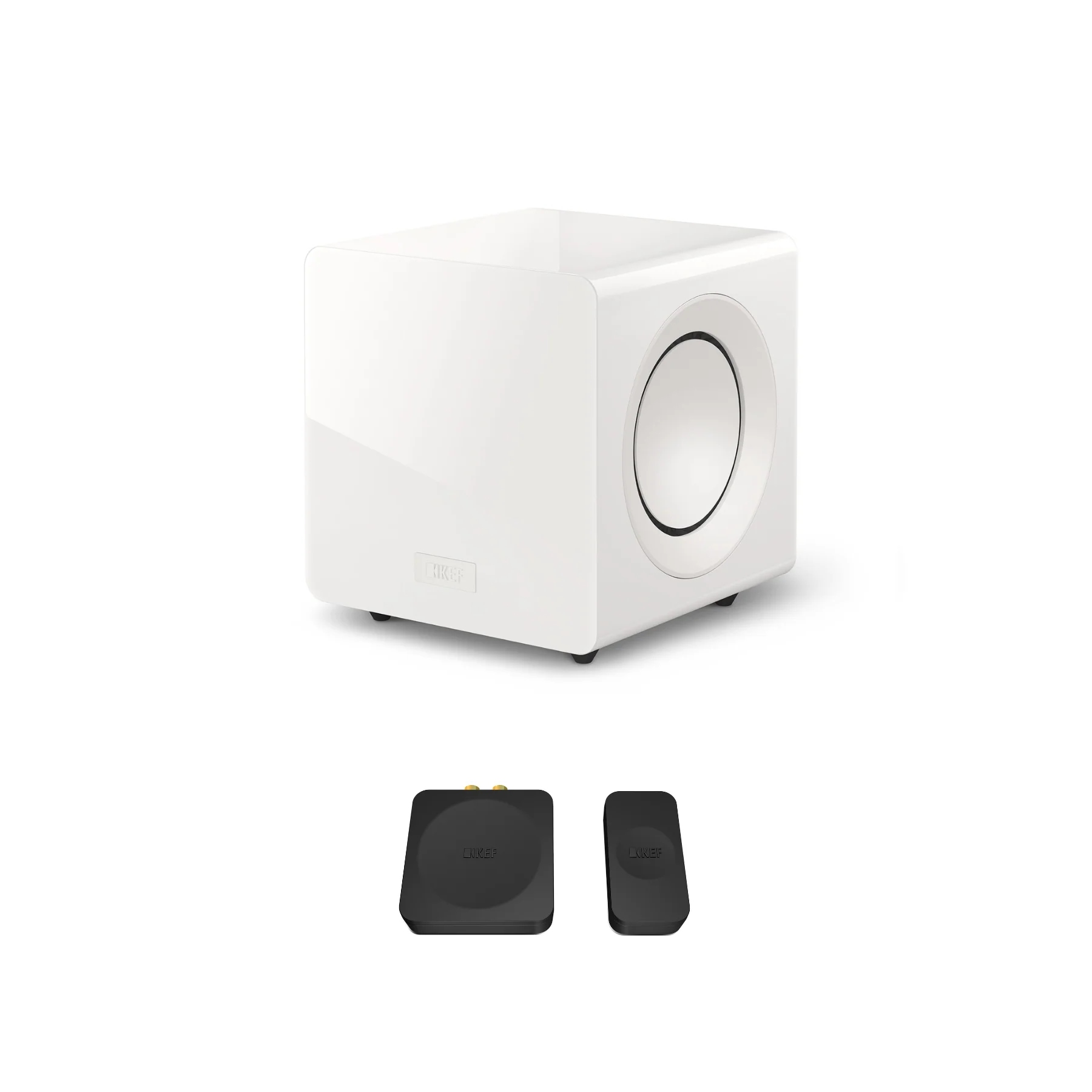 KEF KC92 Subwoofer with KEF KW1 Wireless Subwoofer Adapter Kit - Image 2