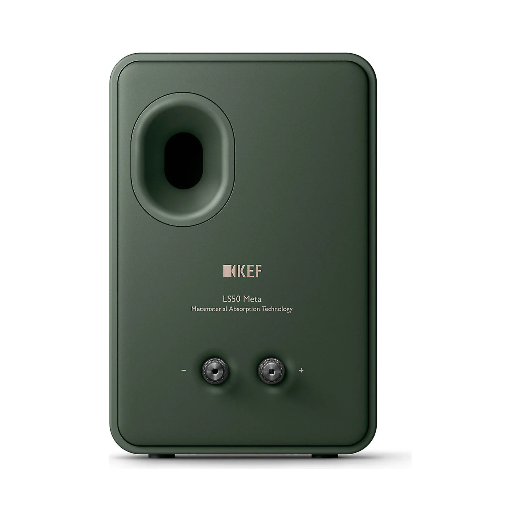 KEF LS50 Meta Bookshelf Speakers - Moss Green Pair - Clearance / Open Box - Image 3