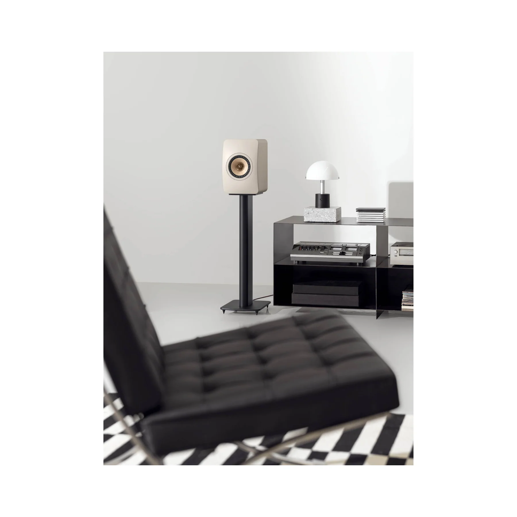 KEF LS50 Meta Bookshelf Speakers - Sandshell Pair - Clearance / Open Box - Image 6