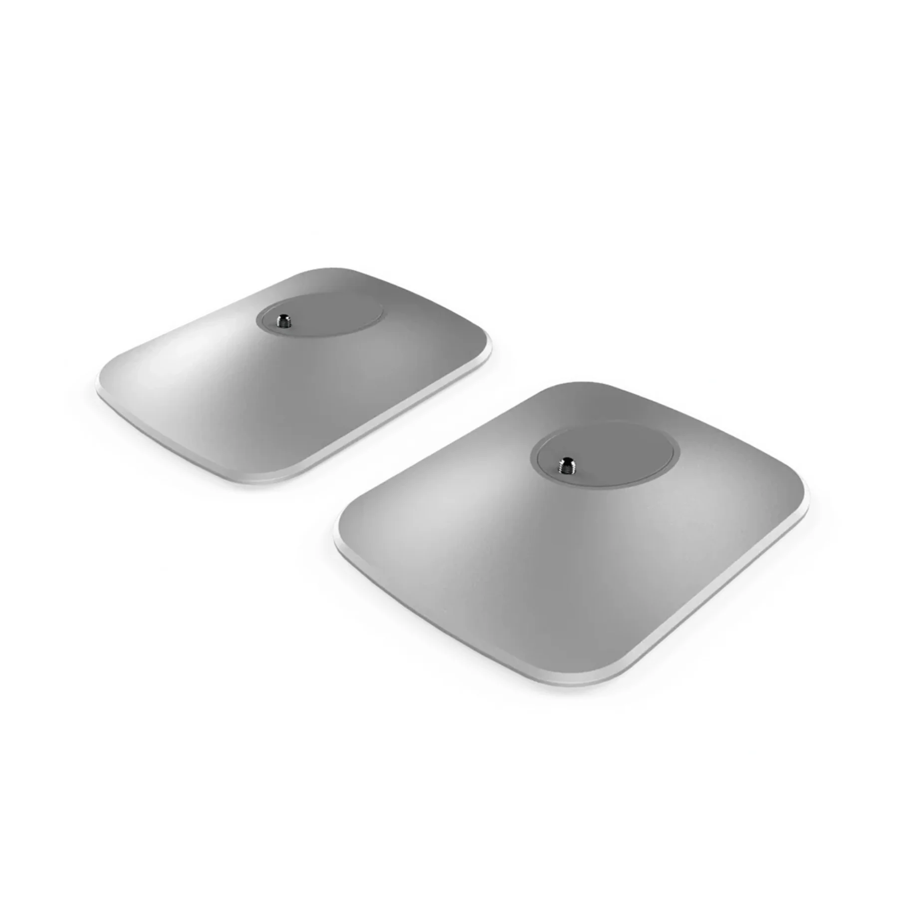 KEF P1 Desk Pads (Silver) - Clearance / Open Box