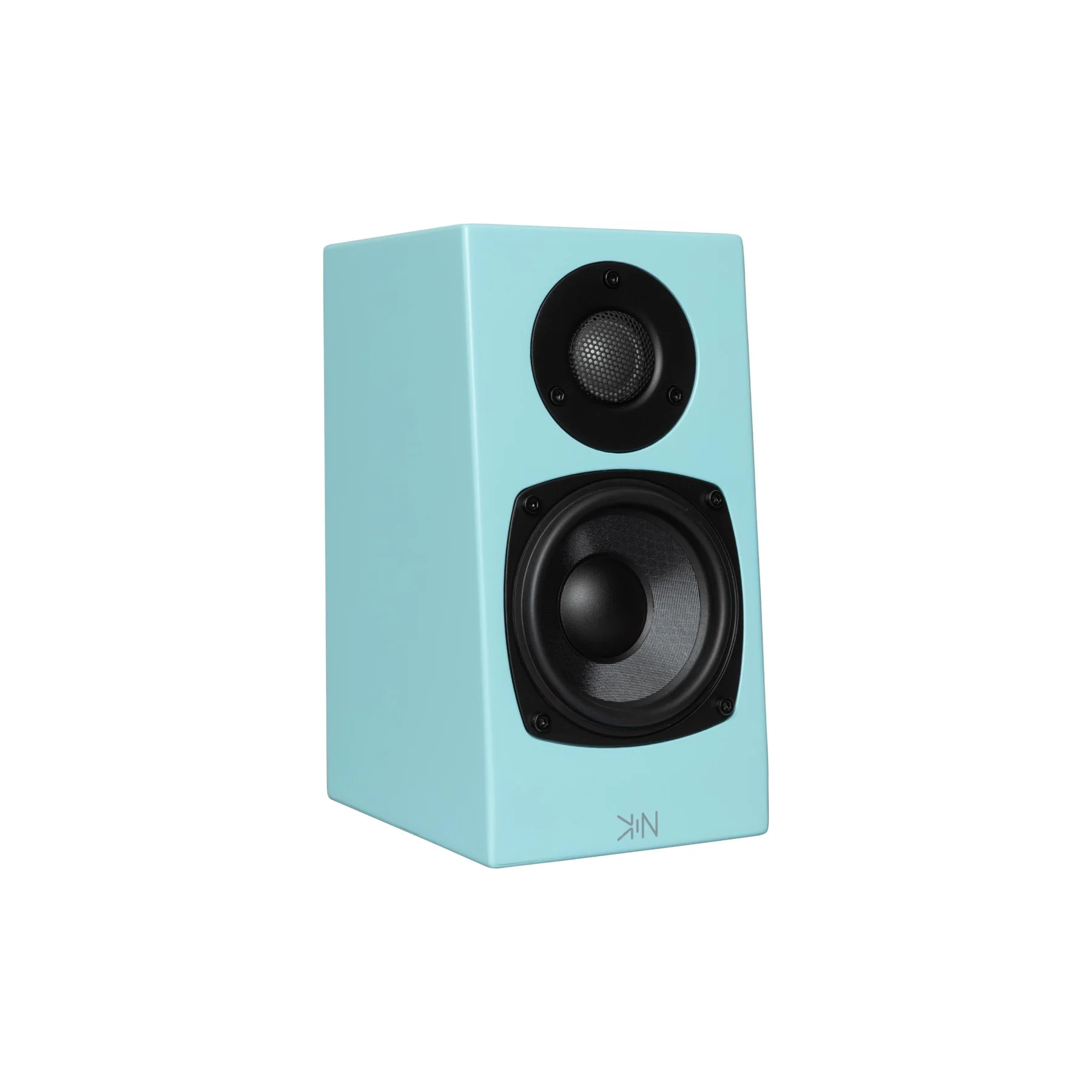 KIN by Totem One Bookshelf Speakers – Satin Blue Pair