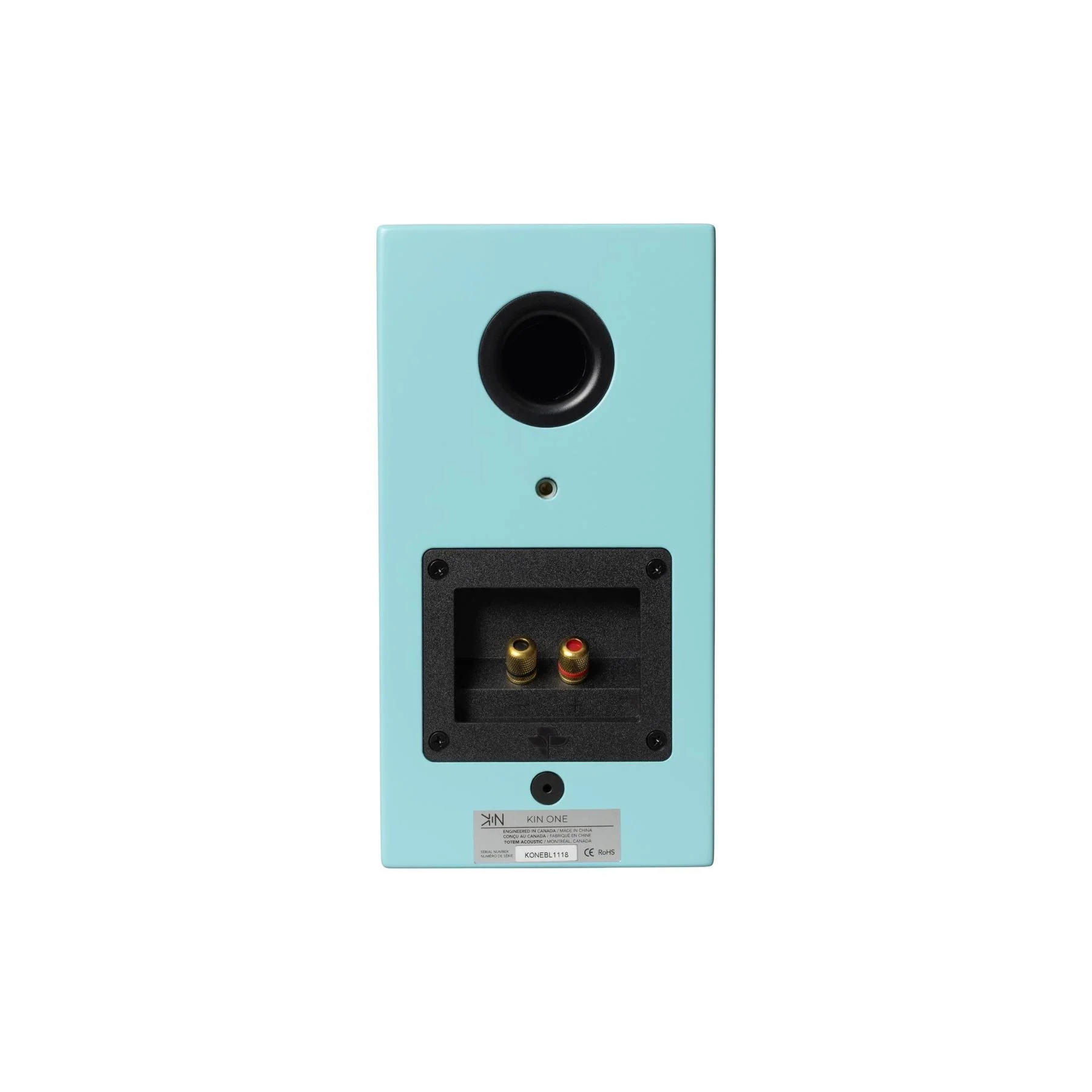 KIN by Totem One Bookshelf Speakers – Satin Blue Pair - Image 5
