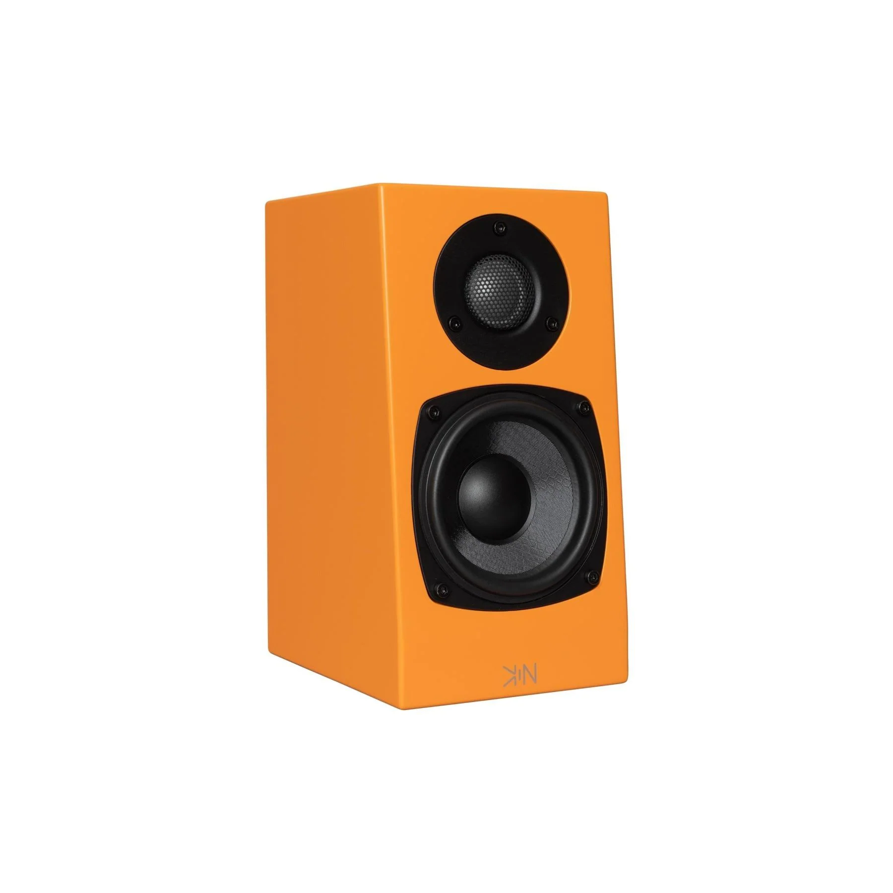 KIN by Totem One Bookshelf Speakers – Satin Orange Pair