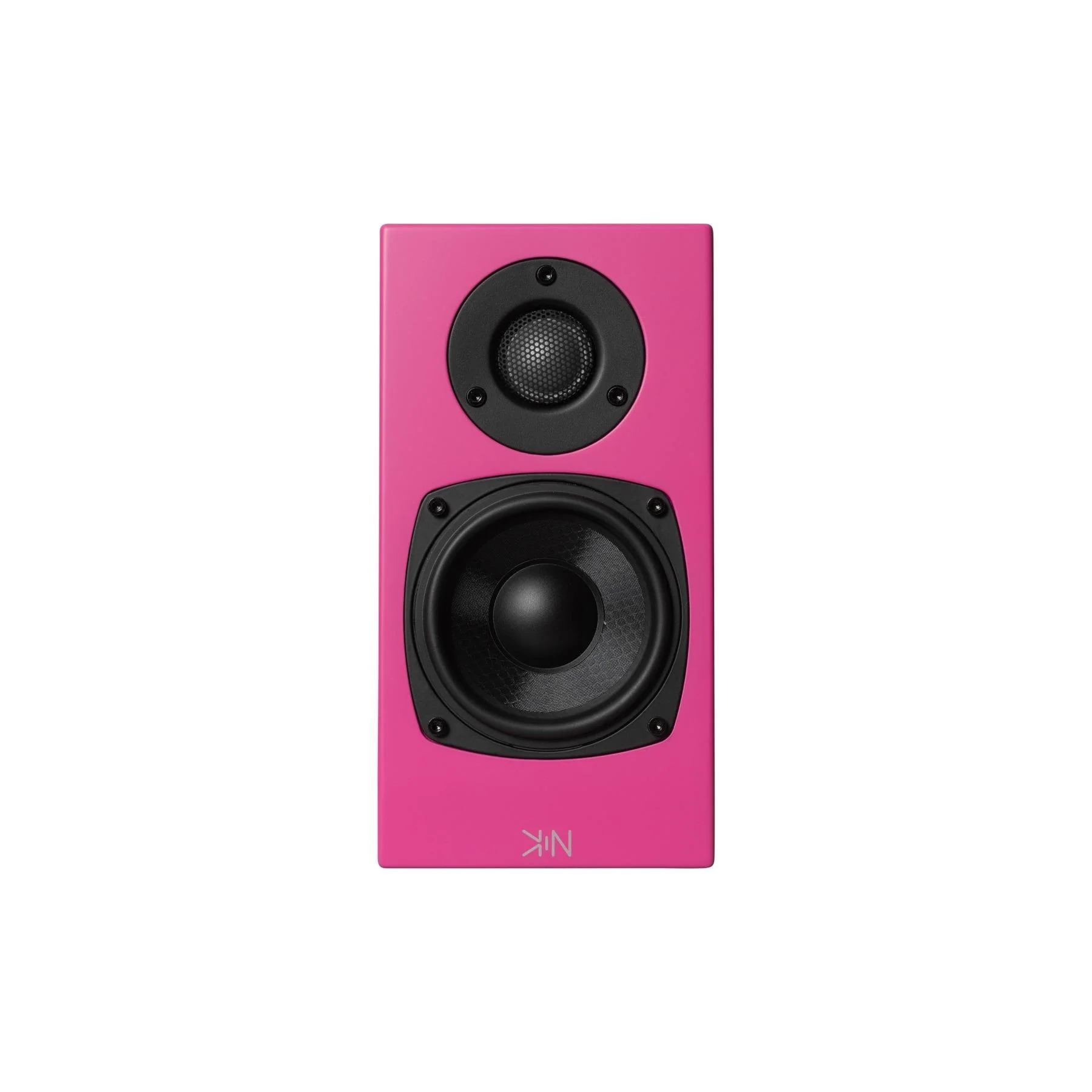 KIN by Totem One Bookshelf Speakers – Satin Pink Pair - Image 4