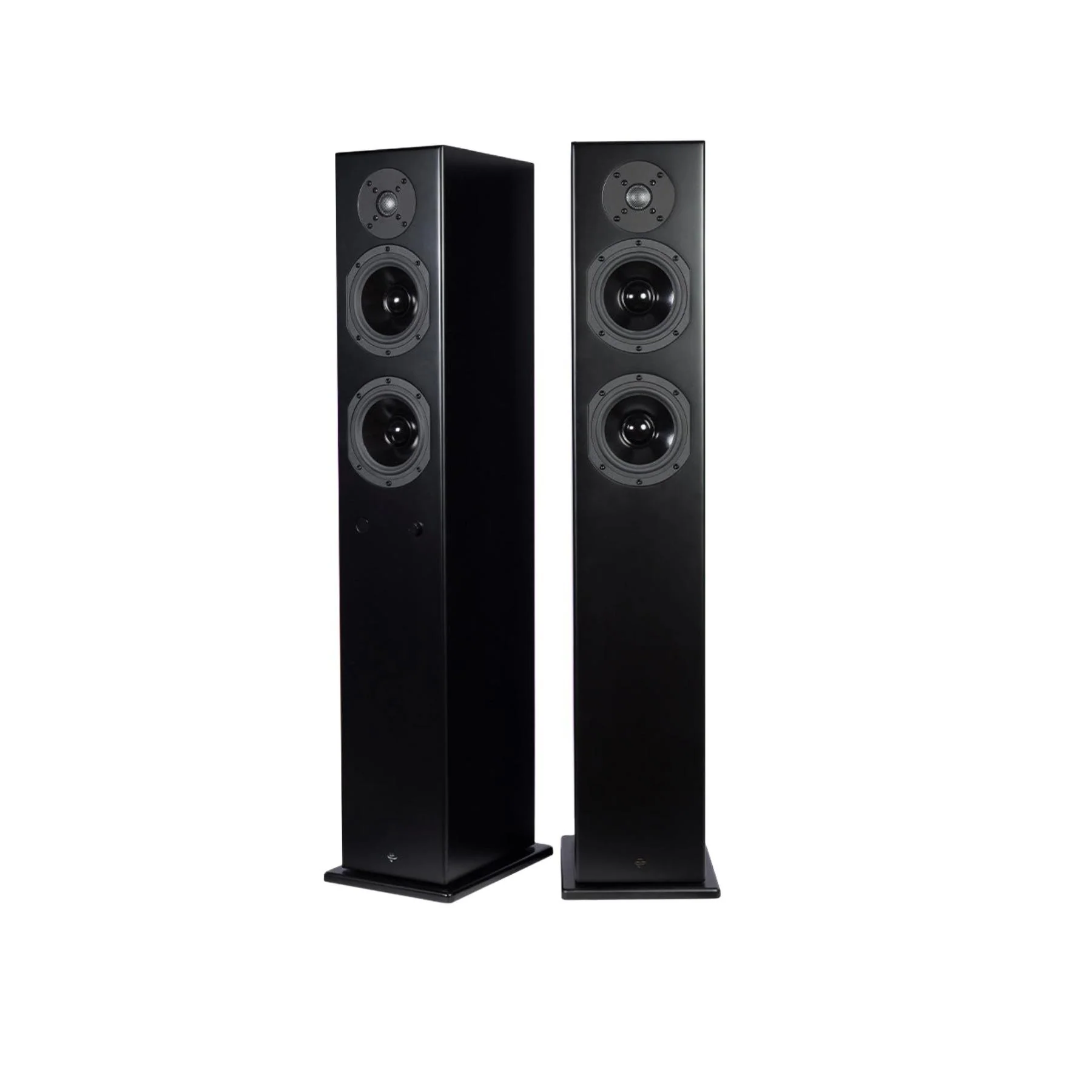 KIN by Totem Play Tower II Powered Floorstanding Speaker – Black Pair