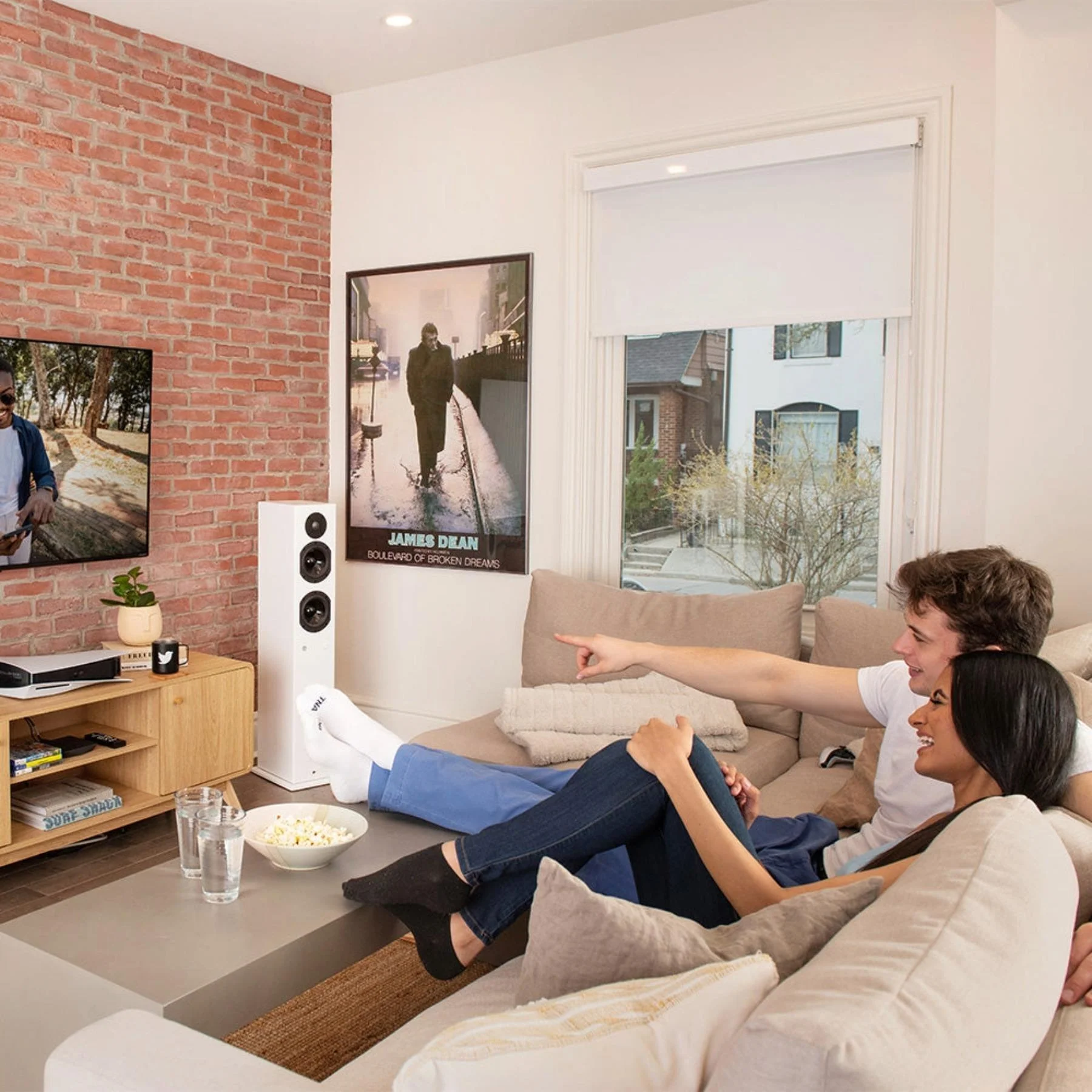 KIN by Totem Play Tower II Powered Floorstanding Speaker – Black Pair - Image 6