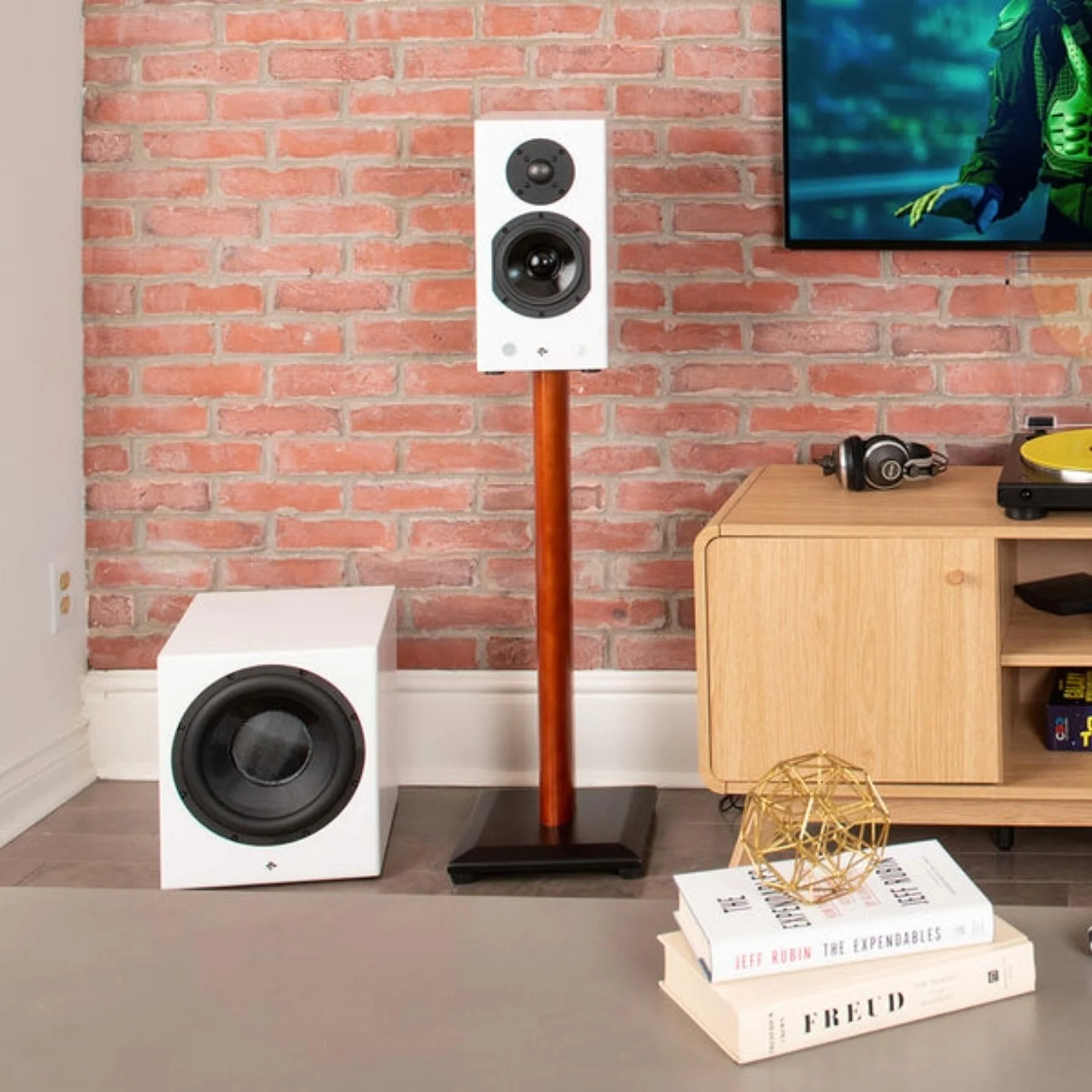KIN by Totem Sub 8 Powered Subwoofer - Satin White - Image 6
