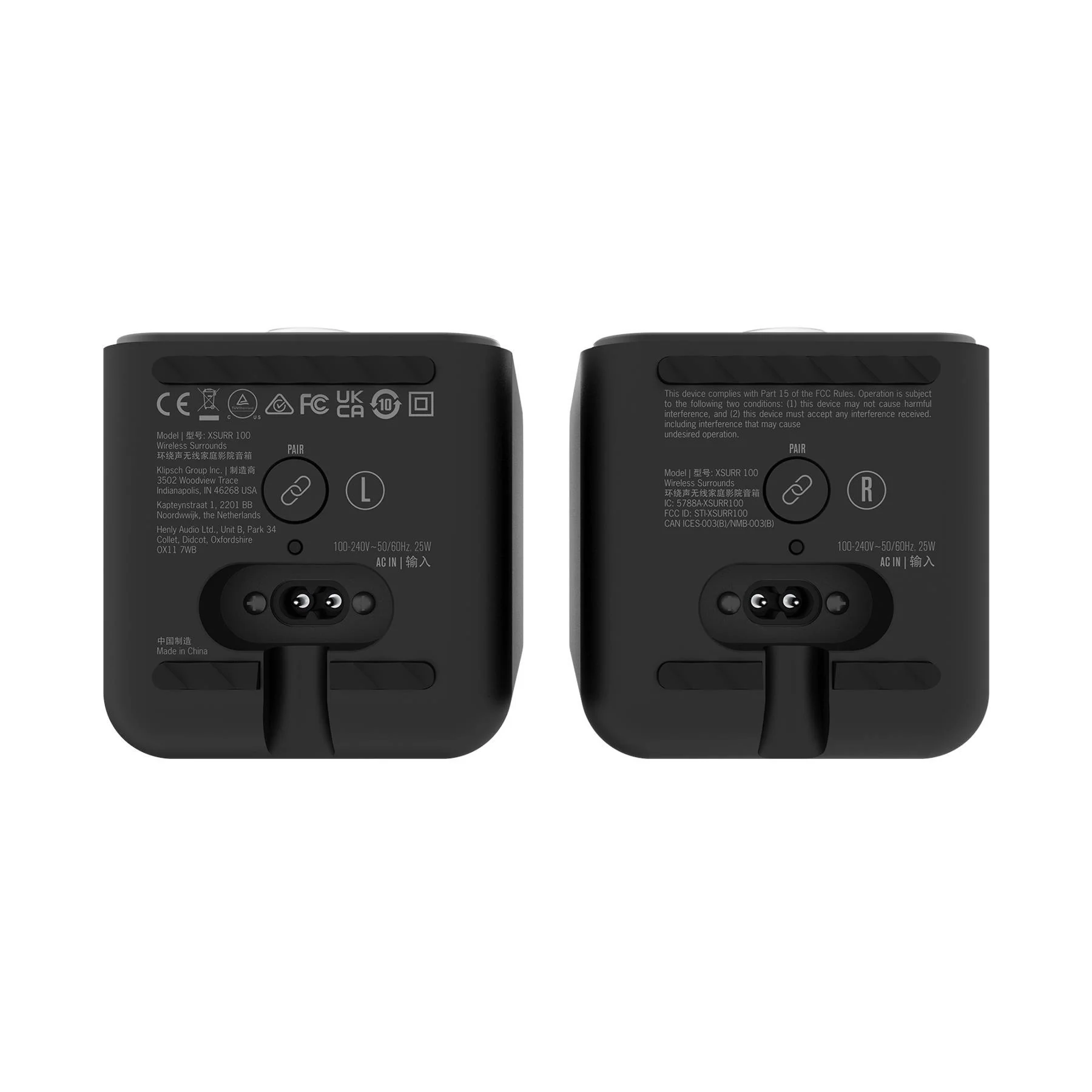 Klipsch Flexus Surr 100 - Wireless Surround Sound Speakers - Pair - Image 8