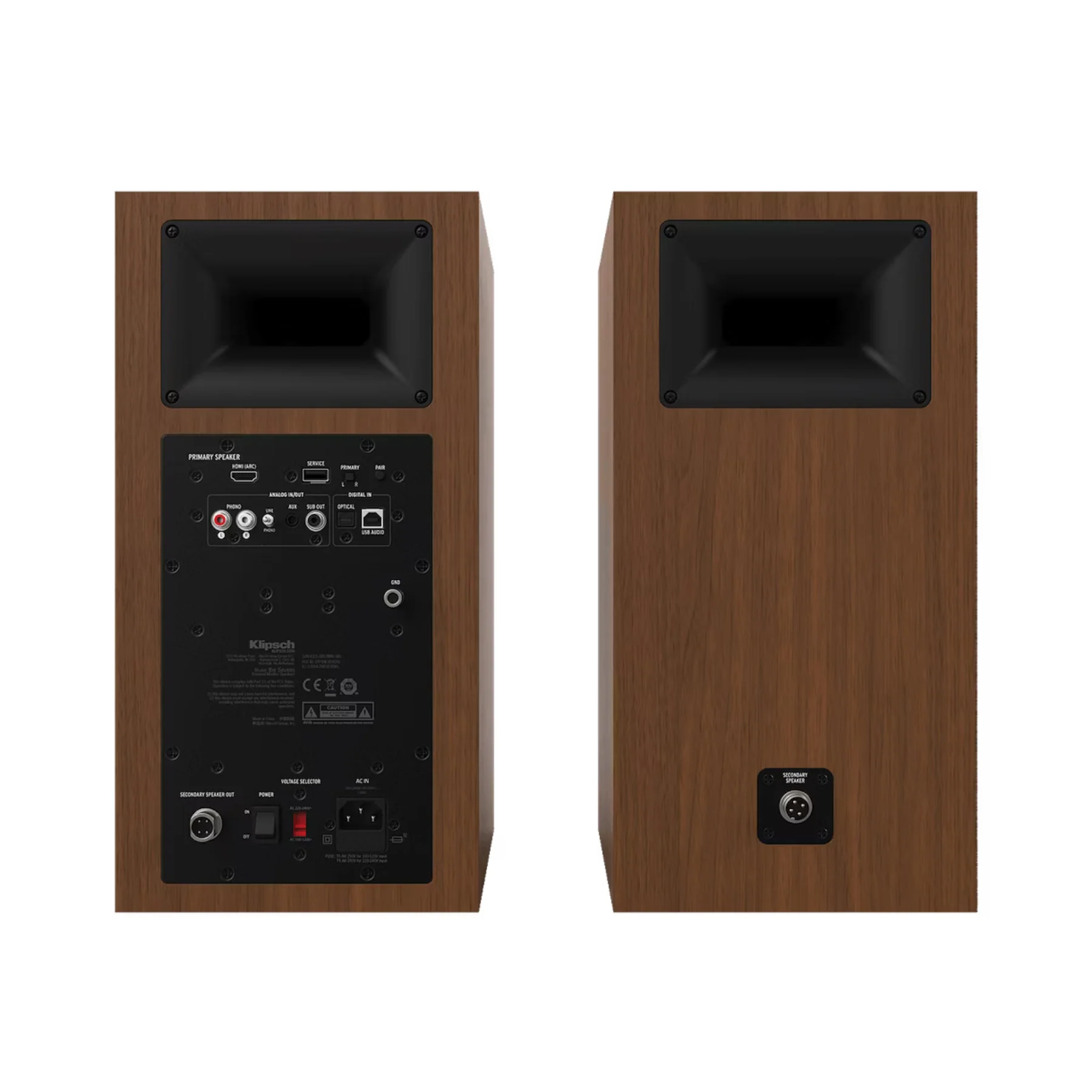 Klipsch The Sevens Heritage-Inspired Powered Speakers - Clearance / Open Box - Image 11