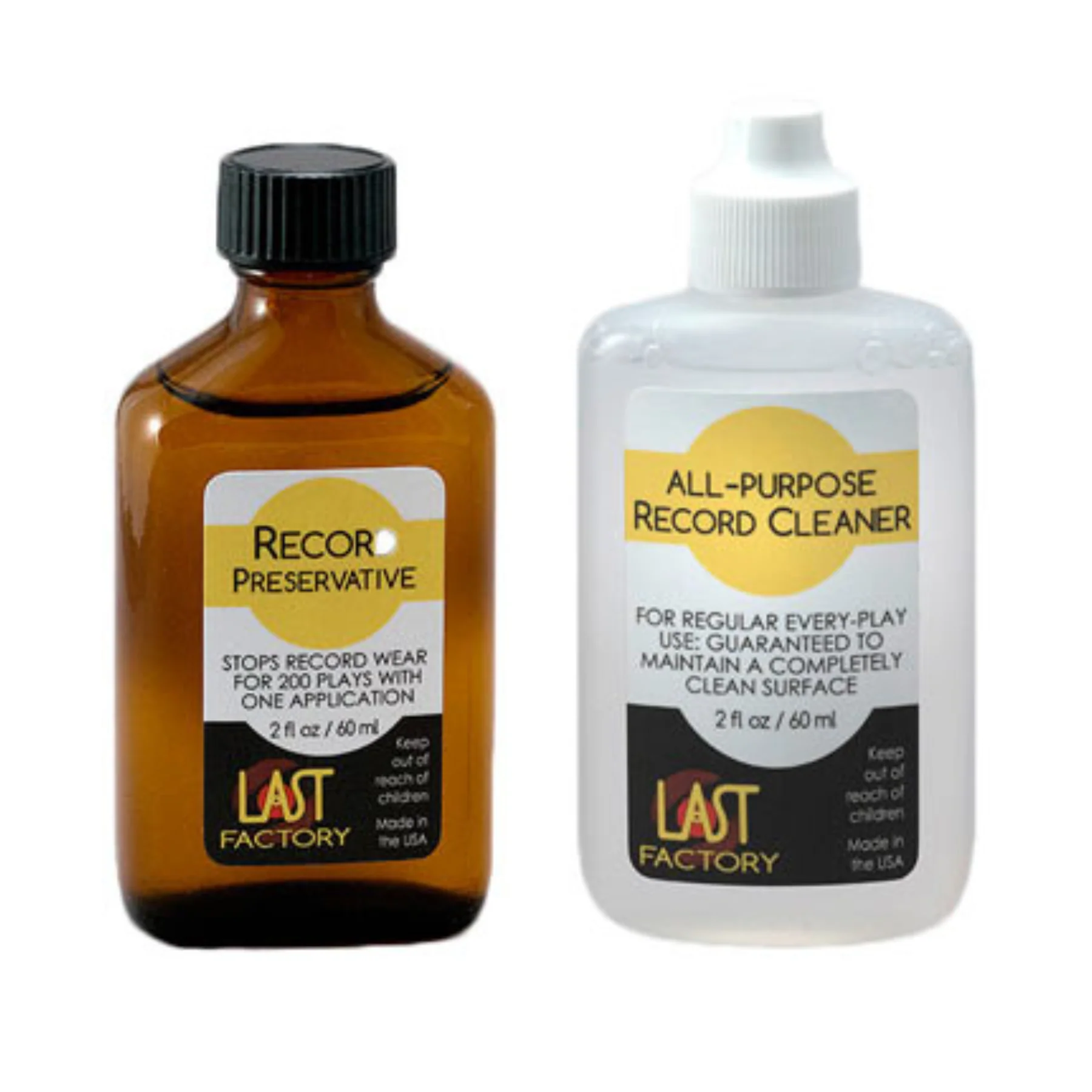 LAST Record Preservative & All-Purpose Record Cleaner Set - Clearance / Open Box