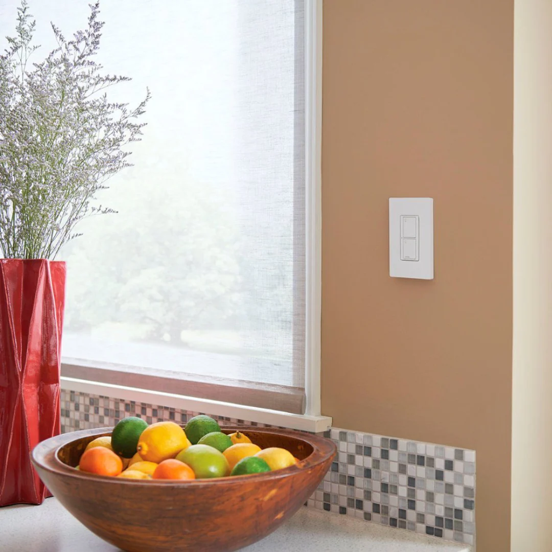 Lutron Caseta Smart Switch Starter Kit | P-BDG-PKG1WS | White - Image 3