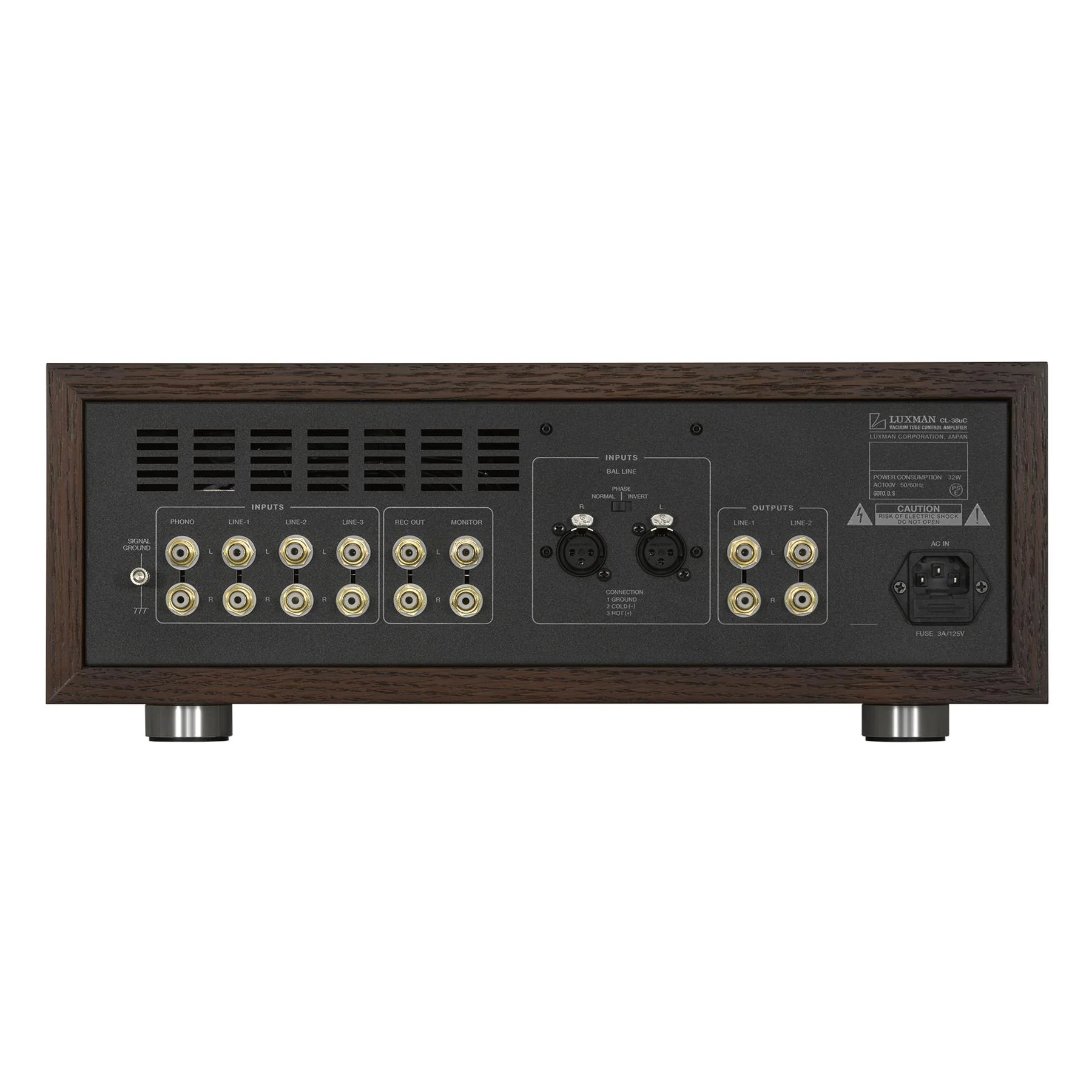 LUXMAN CL-38UC Tube Preamplifier - Image 2
