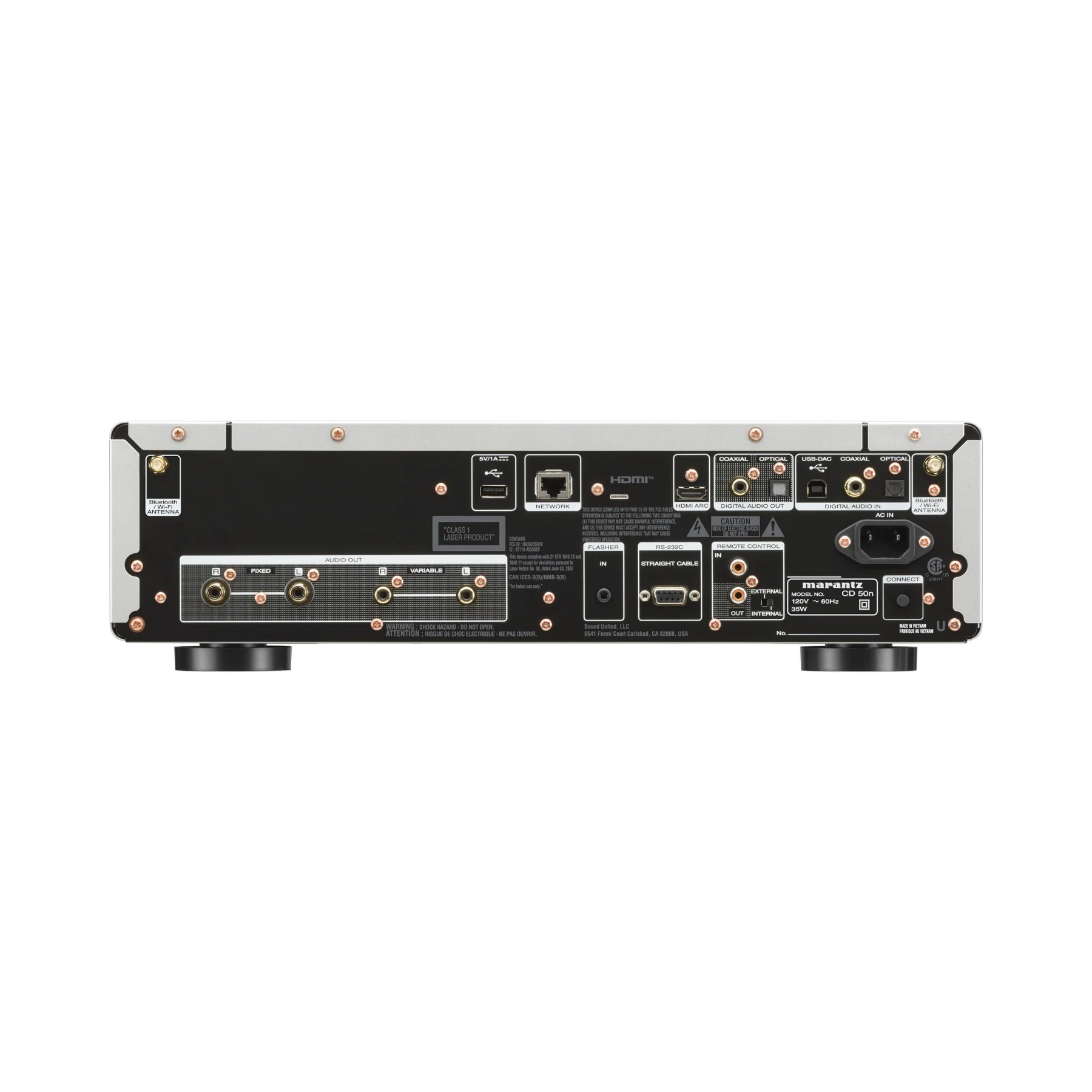 Marantz CD 50n Hi-Res Network Digital Audio & CD Player - Clearance / Open Box - Image 3