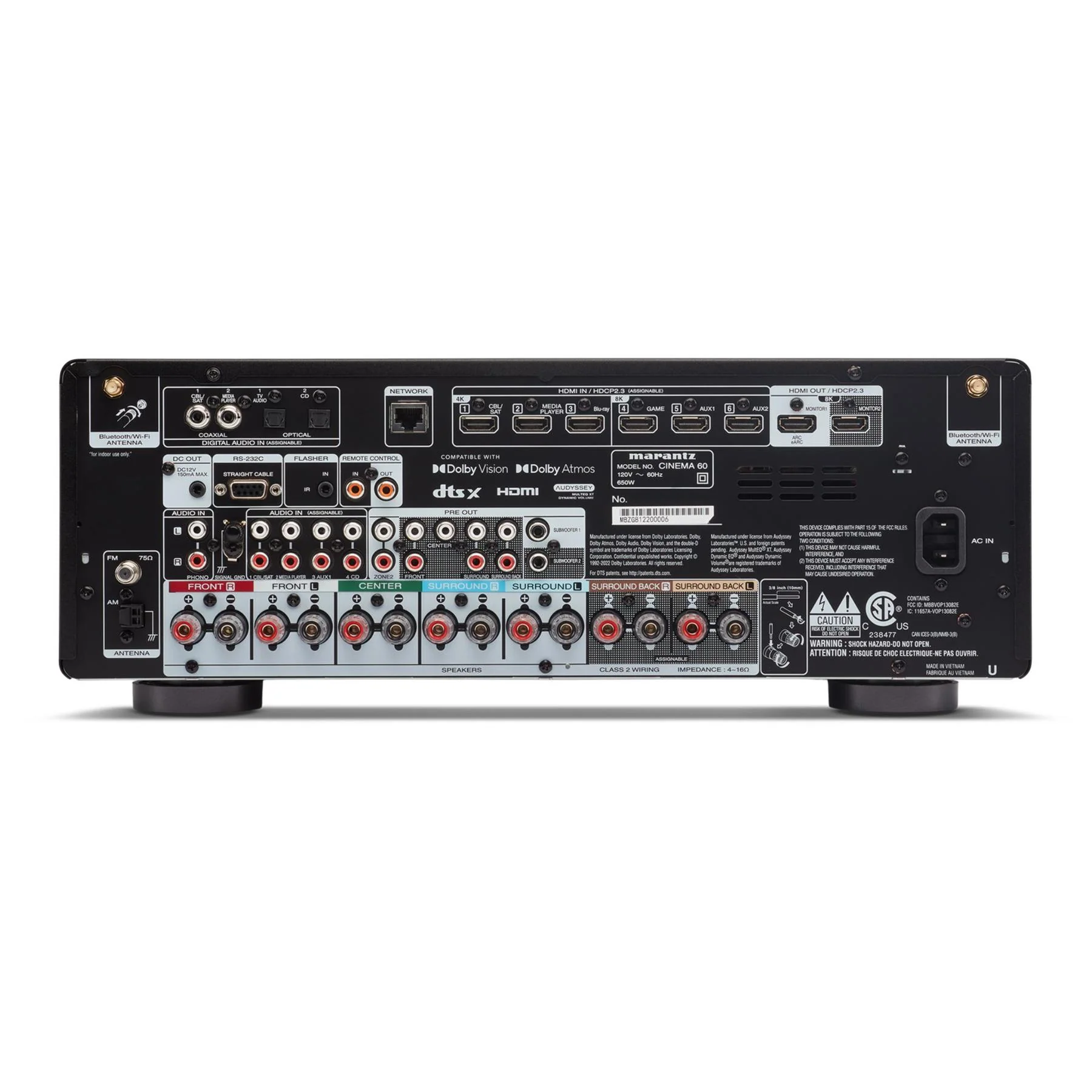 Marantz CINEMA 60 - Premium 7.2 Ch 8K AV Receiver - Image 2