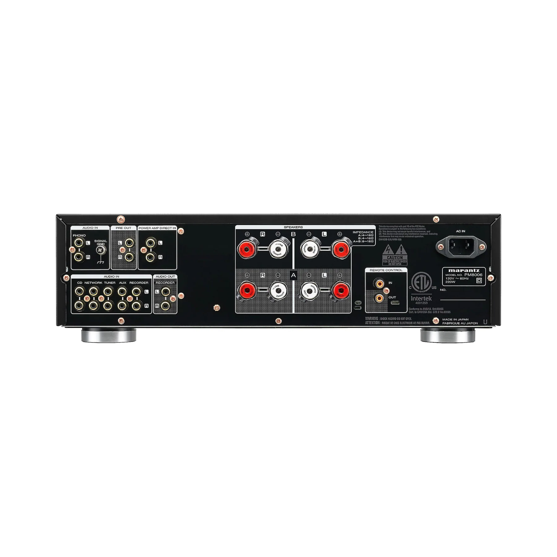 Marantz PM8006 Integrated Amplifier with New Phono-EQ - Clearance / Open Box - Image 2