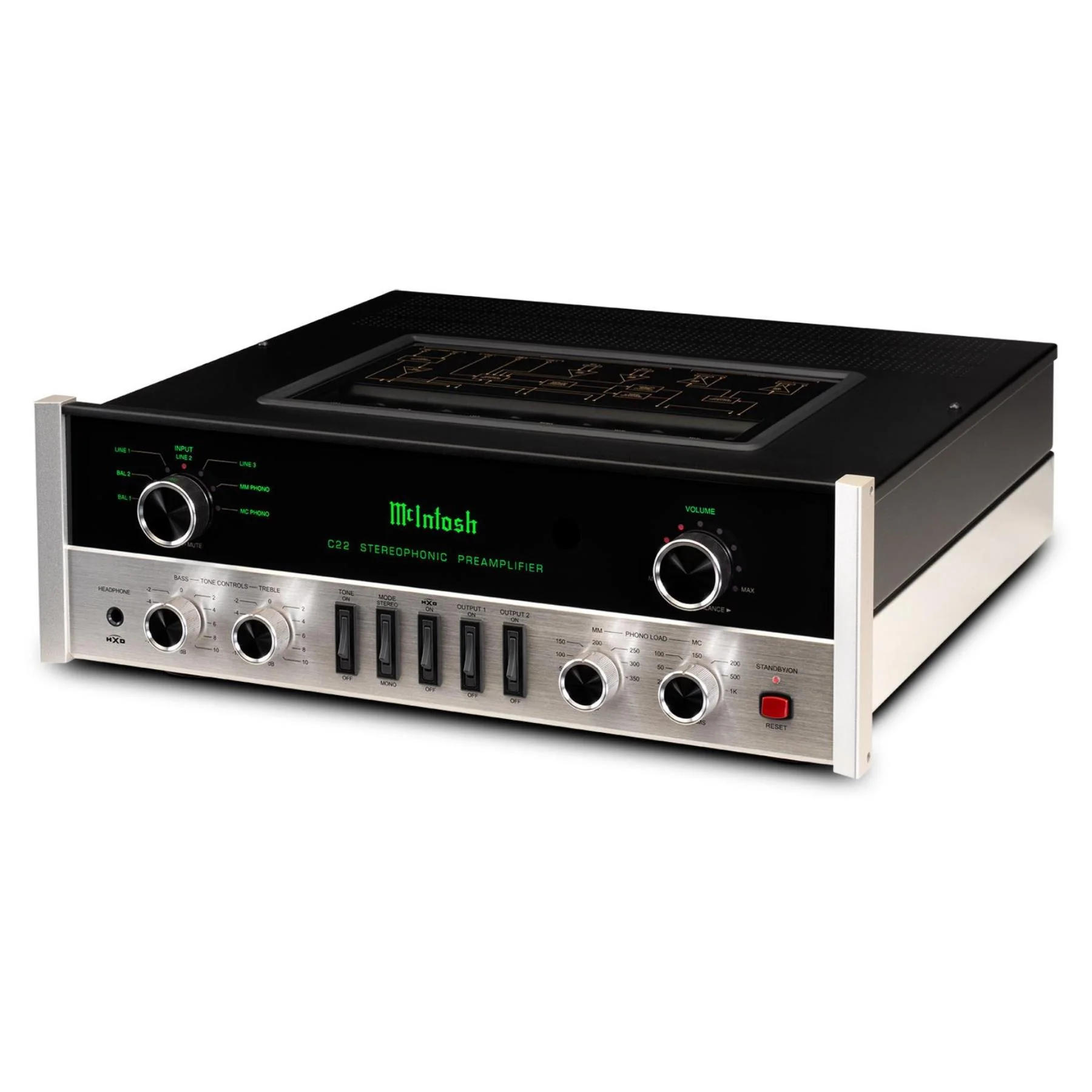 McIntosh C22 2-Channel Vacuum Tube Preamplifier Mk V - Image 3