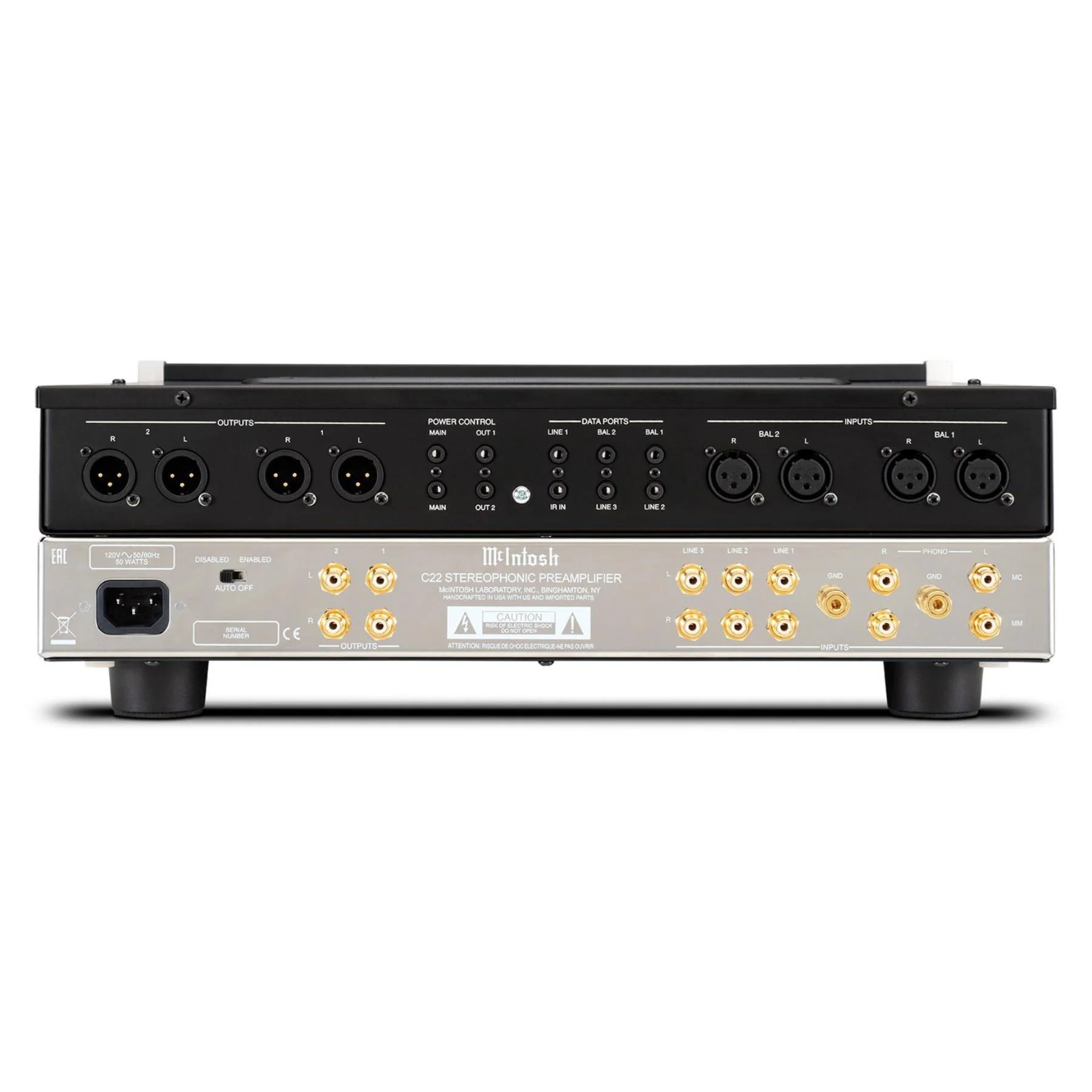McIntosh C22 2-Channel Vacuum Tube Preamplifier Mk V - Image 6