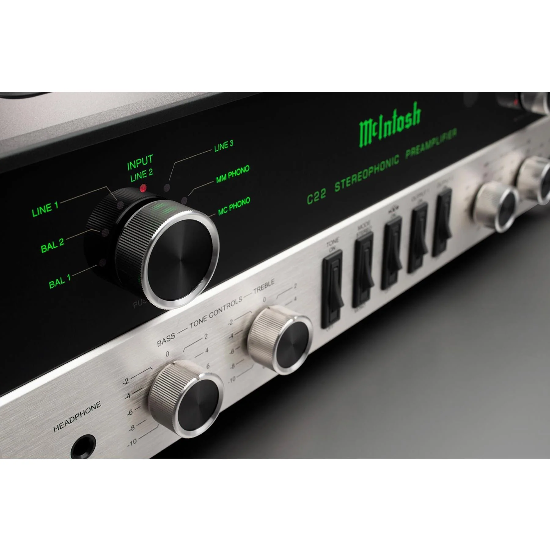 McIntosh C22 2-Channel Vacuum Tube Preamplifier Mk V - Image 7