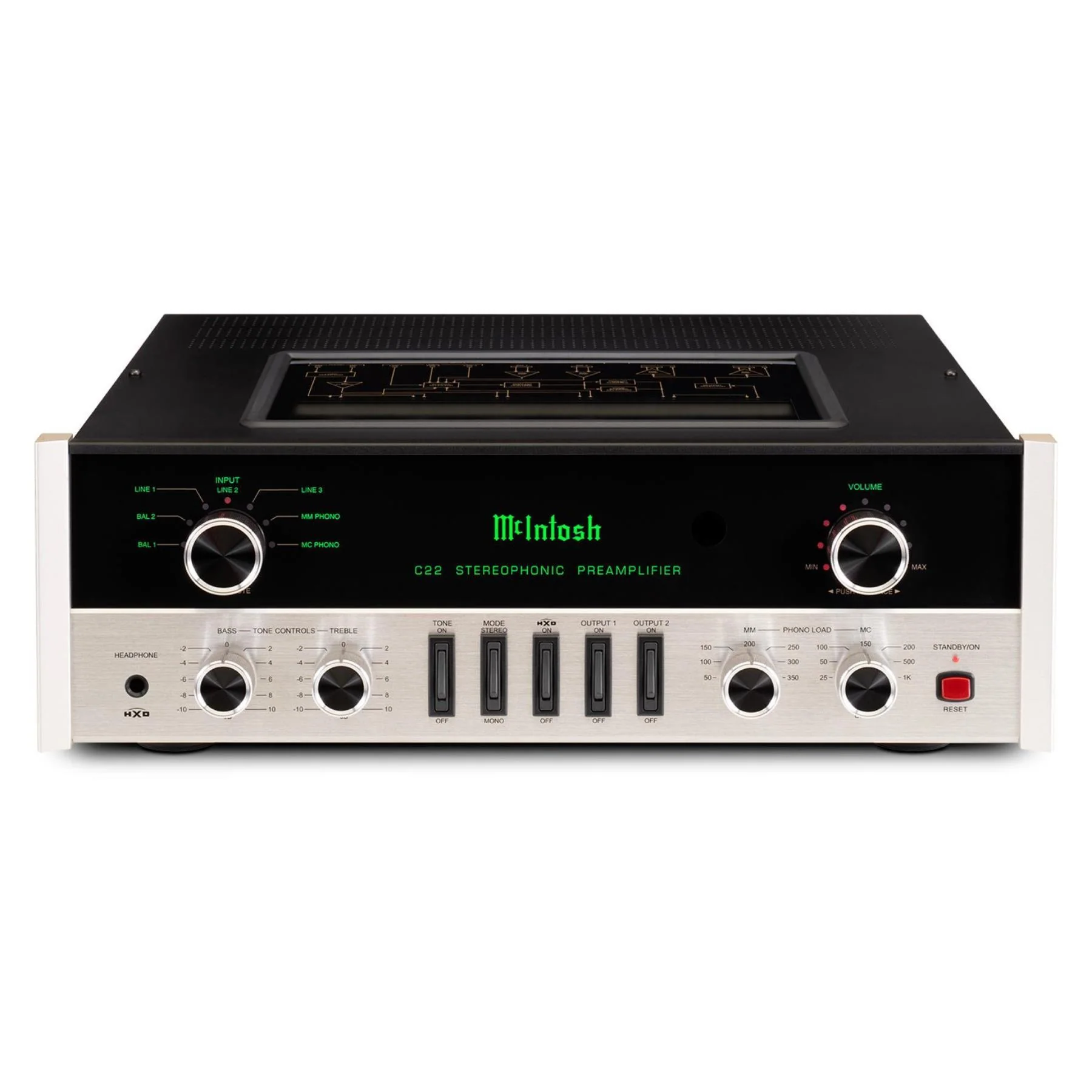 McIntosh C22 2-Channel Vacuum Tube Preamplifier Mk V - Image 8