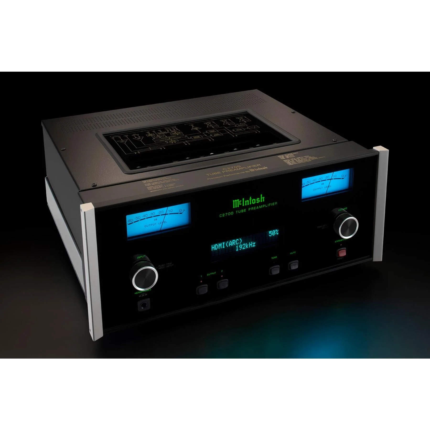 McIntosh C2700 2-Channel Vacuum Tube Preamplifier - Image 6