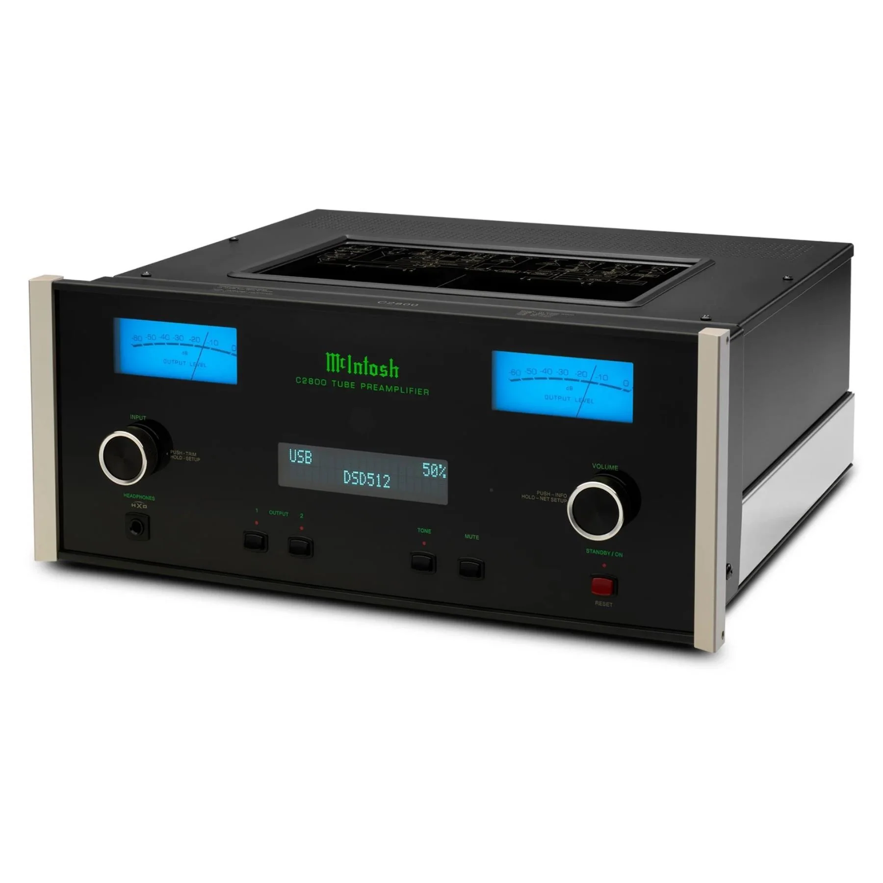 McIntosh C2800 2-Channel Vacuum Tube Preamplifier - Image 5
