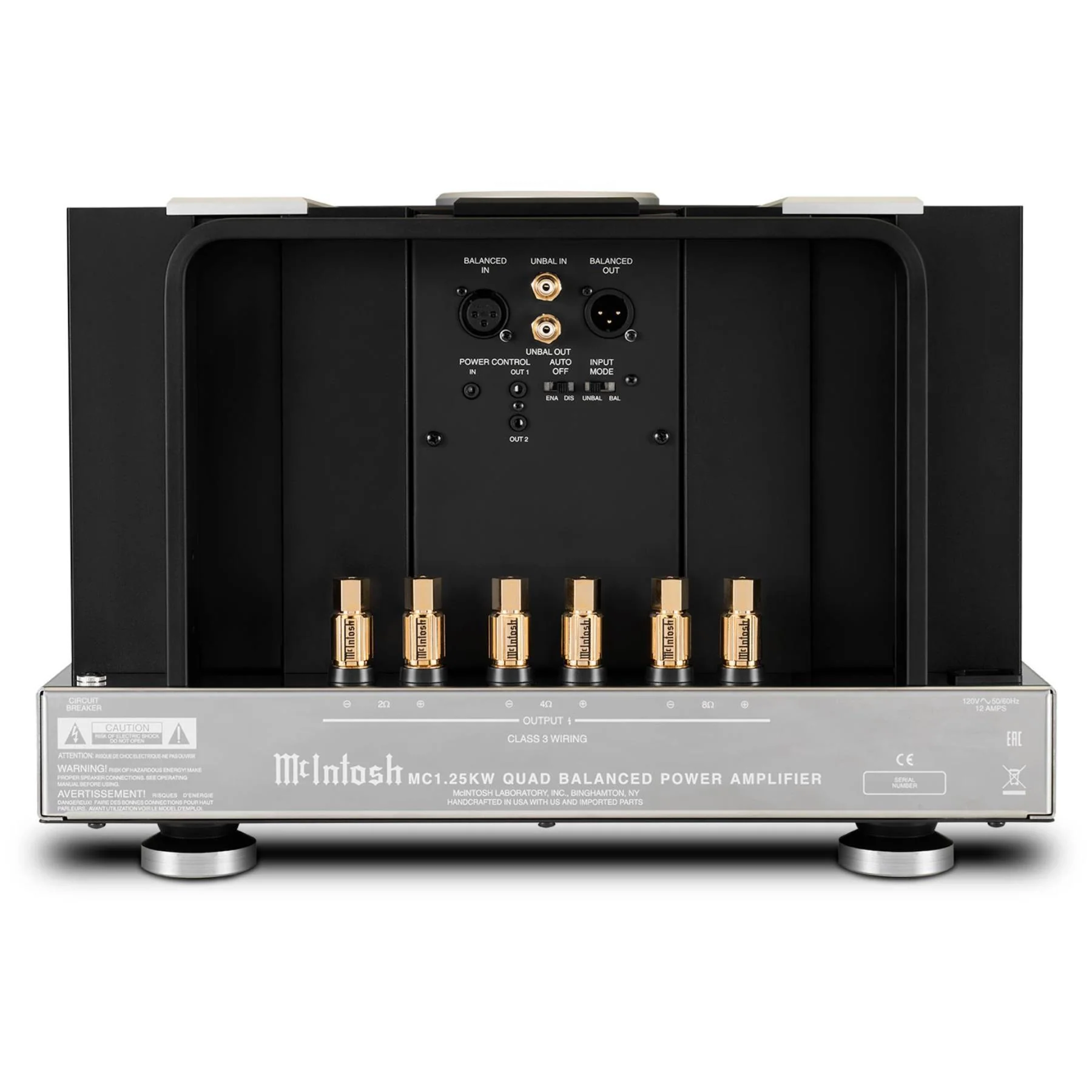 McIntosh MC1.25KW 1-Channel Solid State Amplifier - Image 3