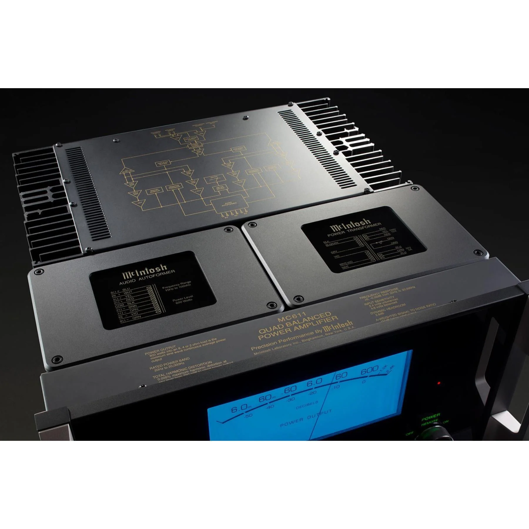 McIntosh MC611 1-Channel Solid State Amplifier - Image 7