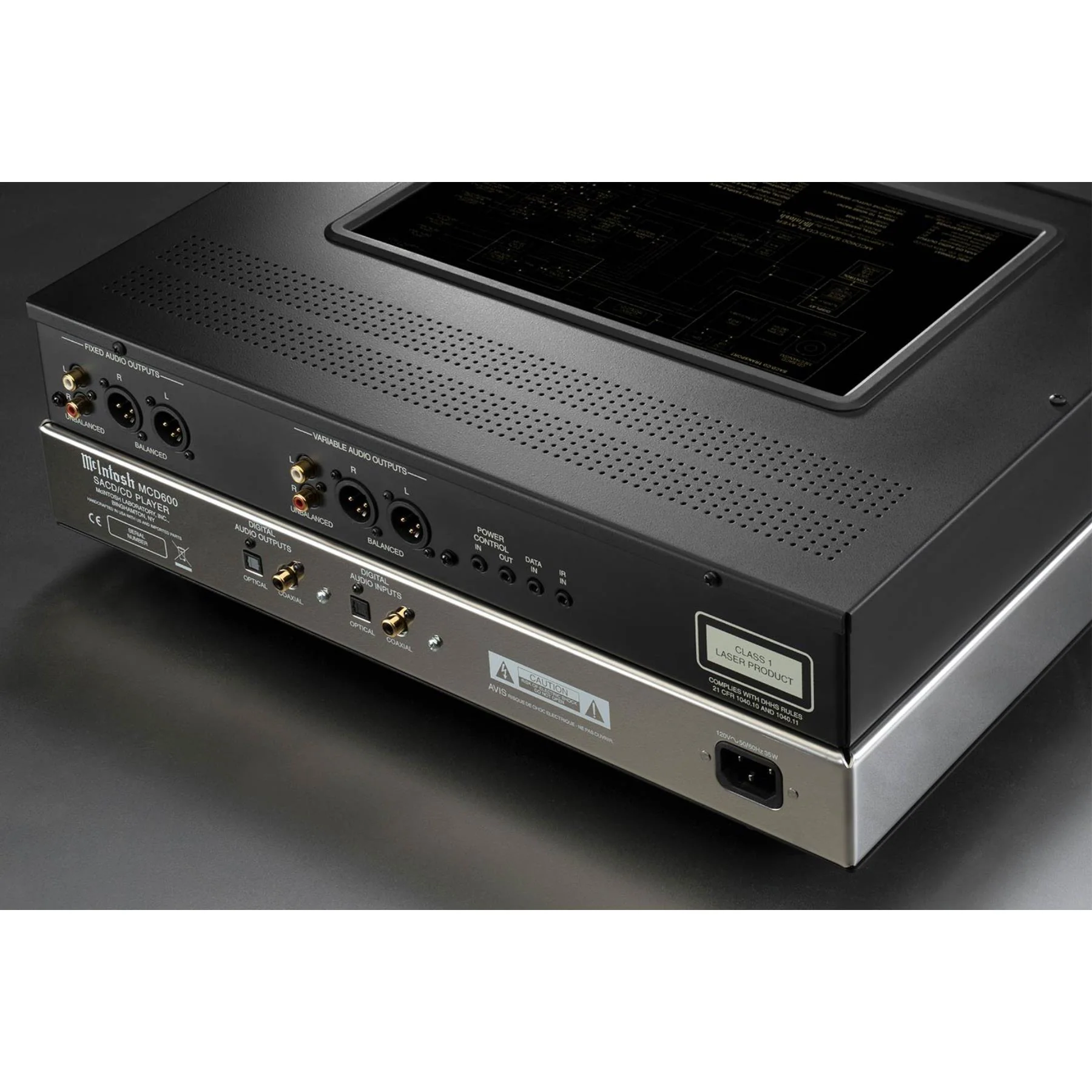 McIntosh MCD600 2-Channel SACD/CD Player - Image 4