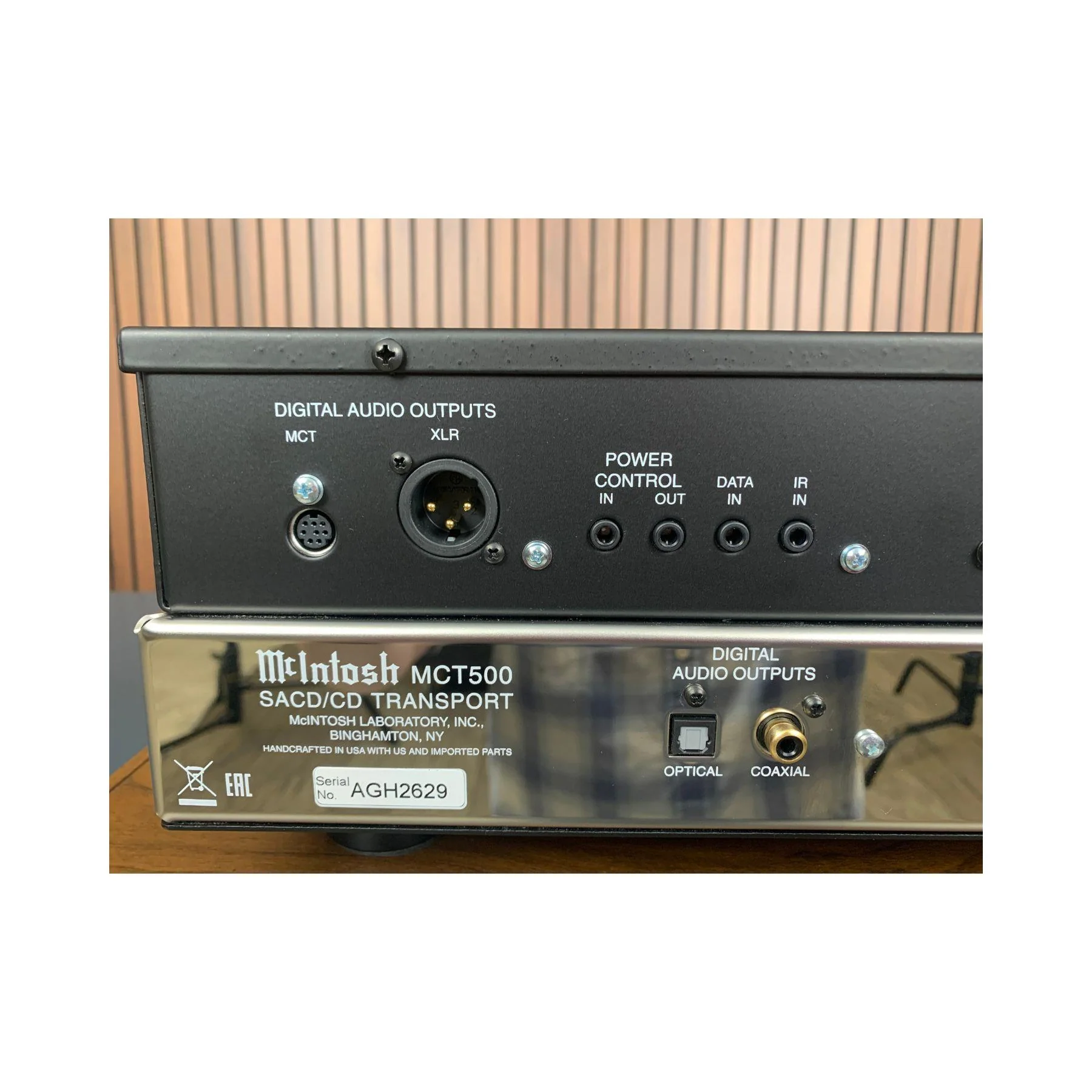 McIntosh MCT500 2-Channel SACD/CD Transport - Preowned - No Manufacturer Warranty - Image 6
