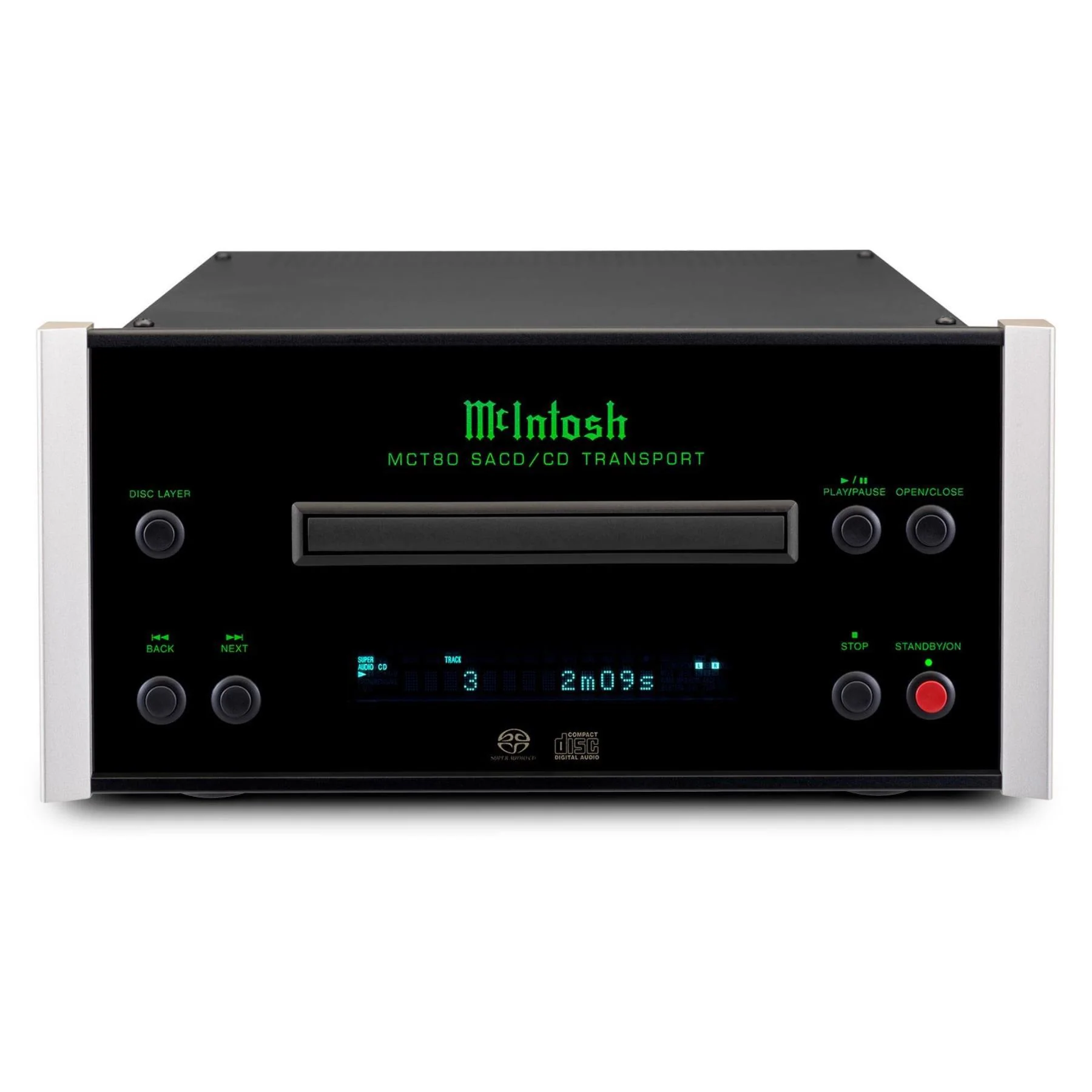 McIntosh MCT80 2-Channel SACD/CD Transport