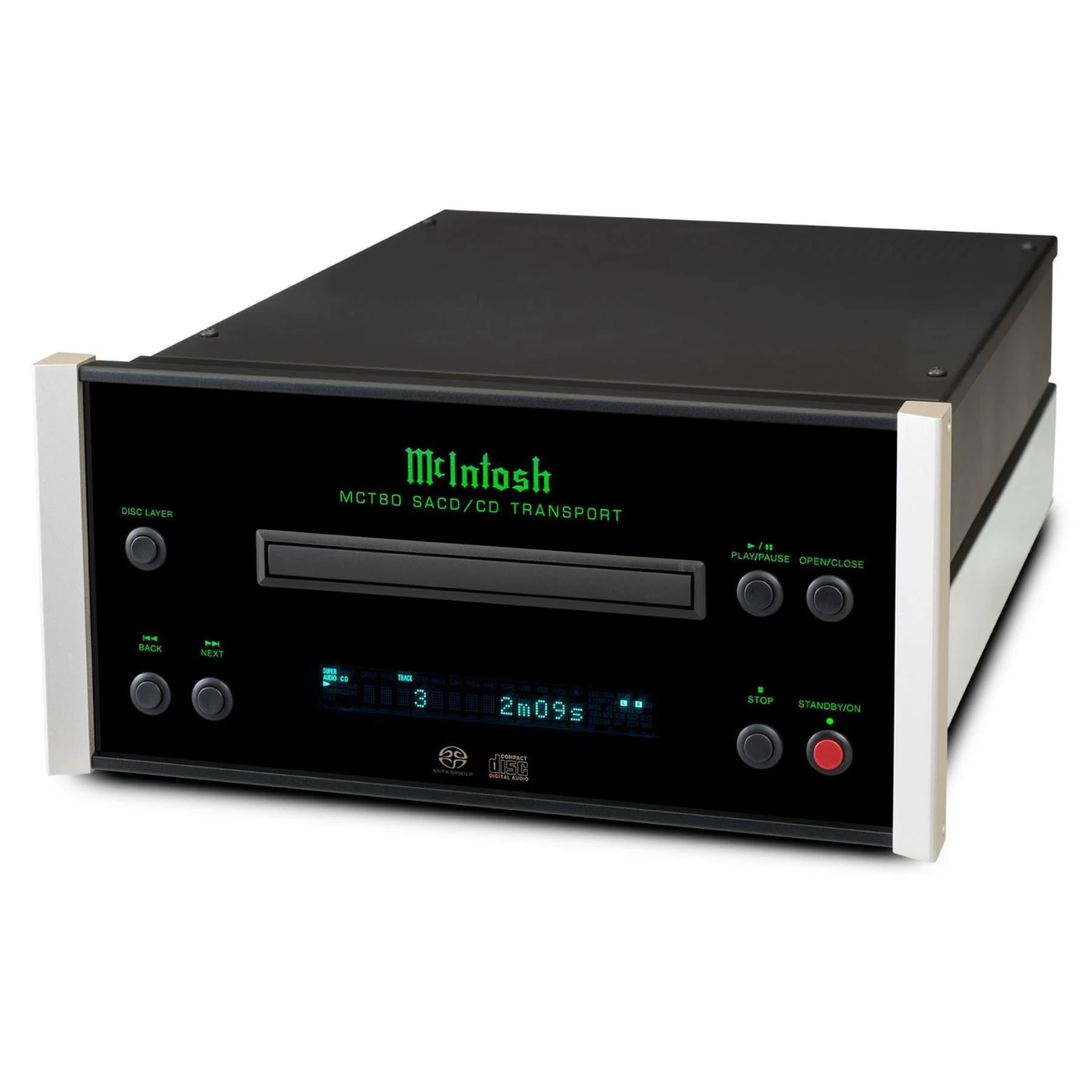 McIntosh MCT80 2-Channel SACD/CD Transport - Image 4