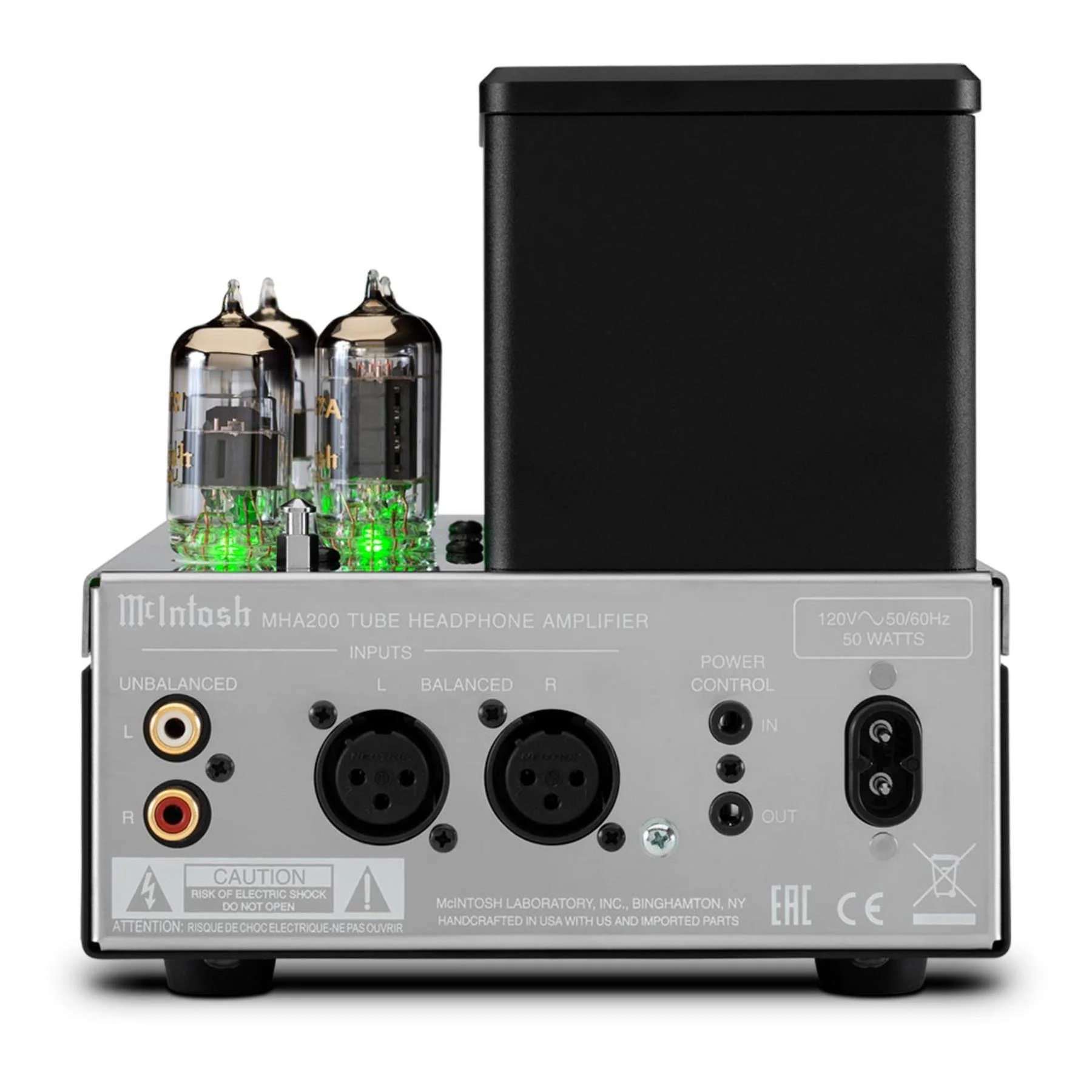 McIntosh MHA200 2-Channel Vacuum Tube Headphone Amplifier - Image 3