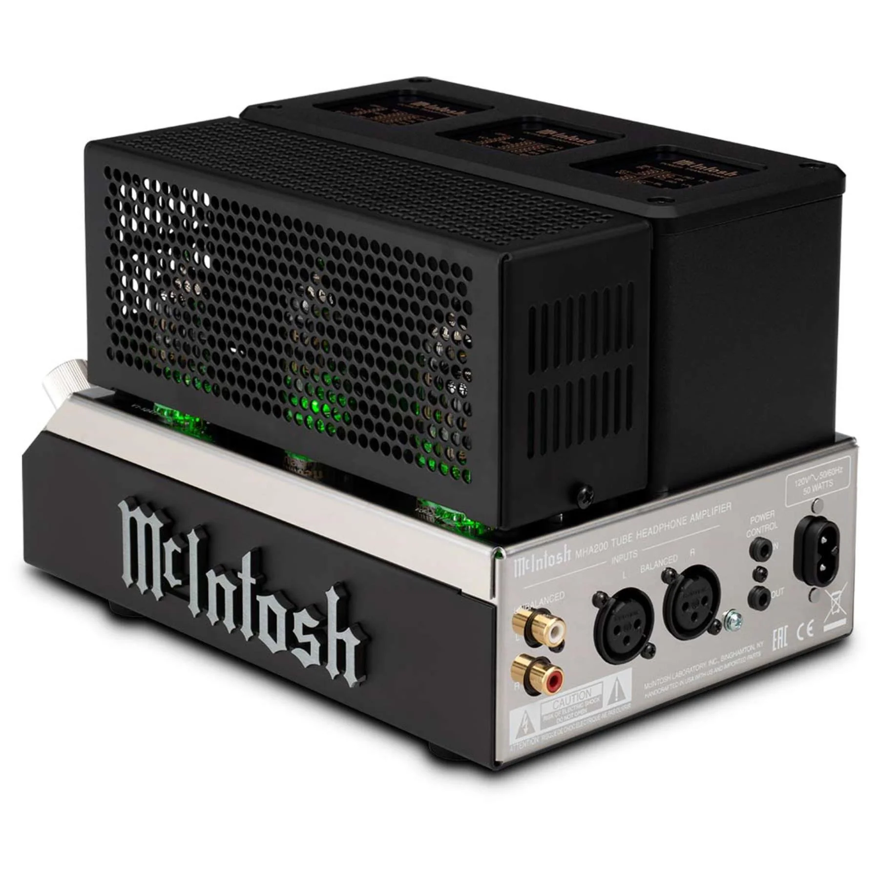 McIntosh MHA200 2-Channel Vacuum Tube Headphone Amplifier - Image 4