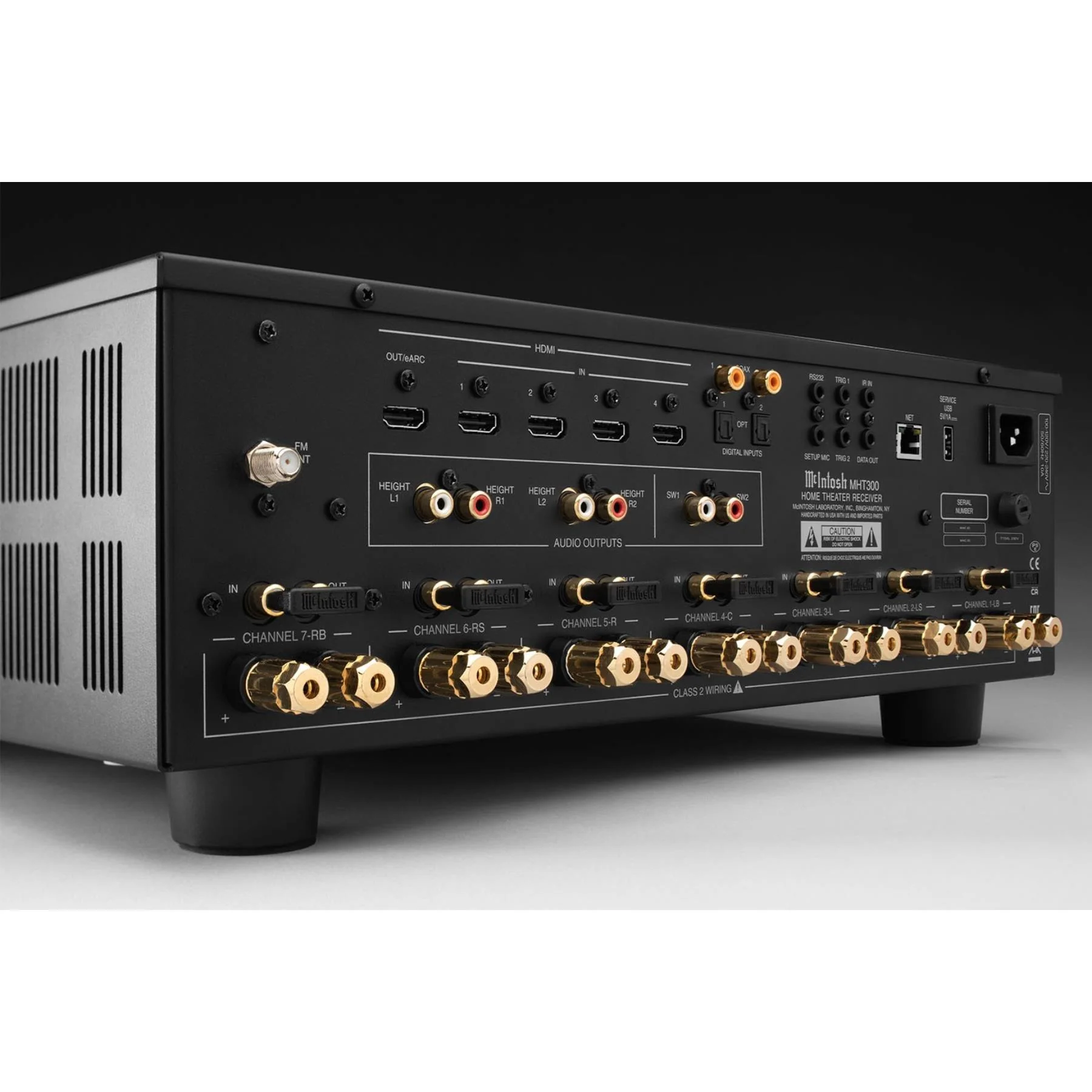 McIntosh MHT300 7.2 Channel Home Theater Receiver - Image 4