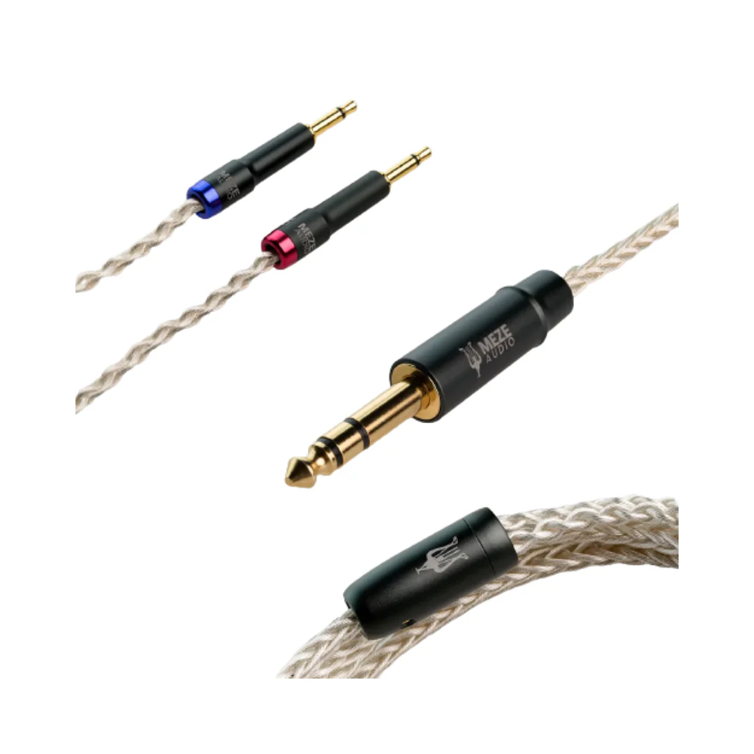 Meze Audio Mono 3.5mm Silver-Plated PCUHD Premium Cable - Image 4
