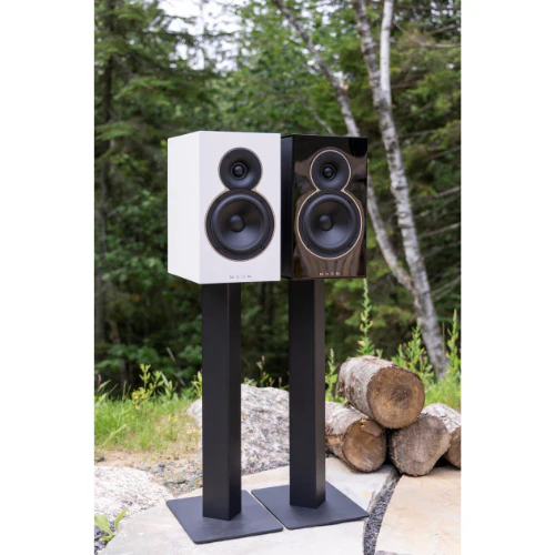 MOON Voice 22 Pair Speaker Stands in Black - Image 2