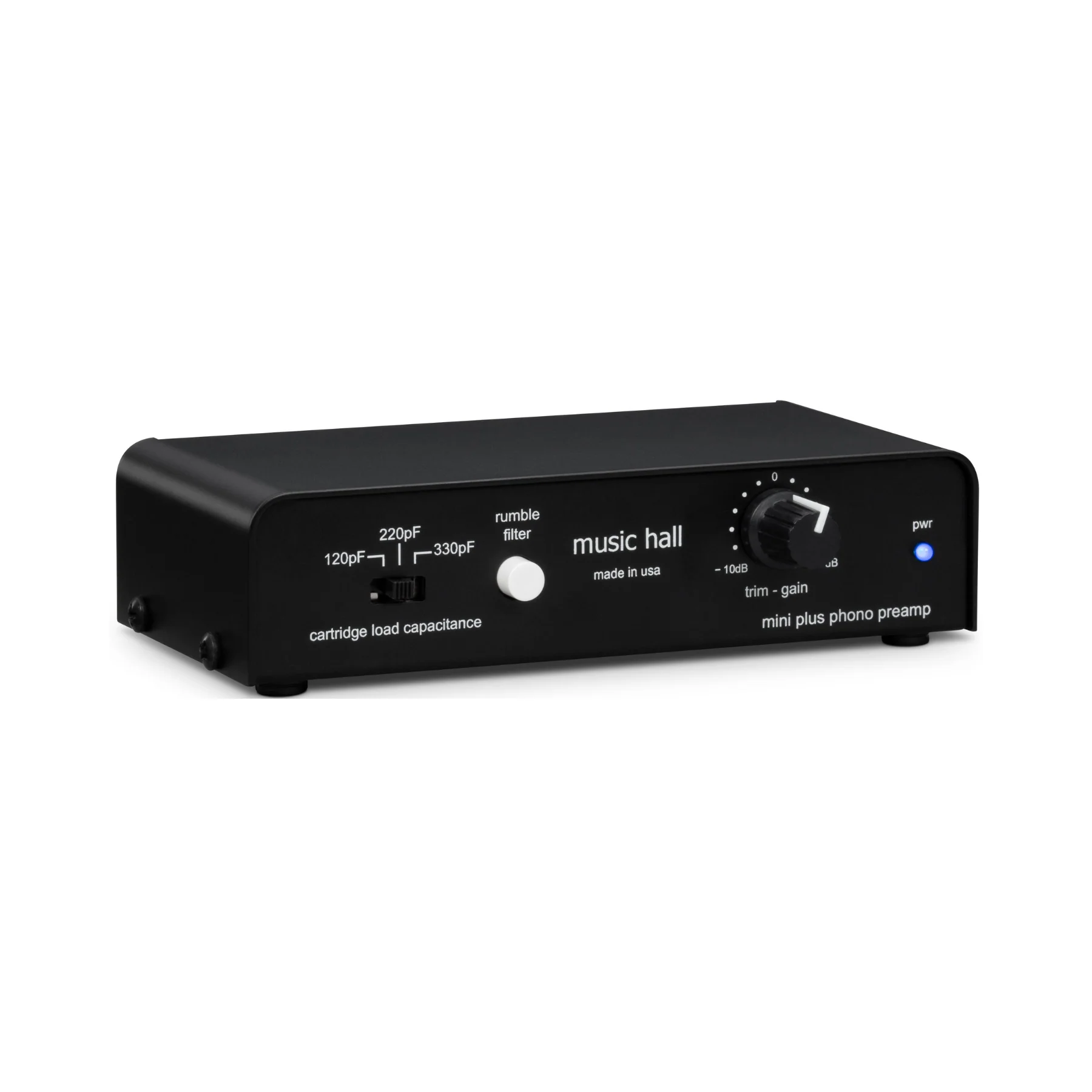 Music Hall MINI Plus Phono Preamp (Black) - Clearance / Open Box - Image 3