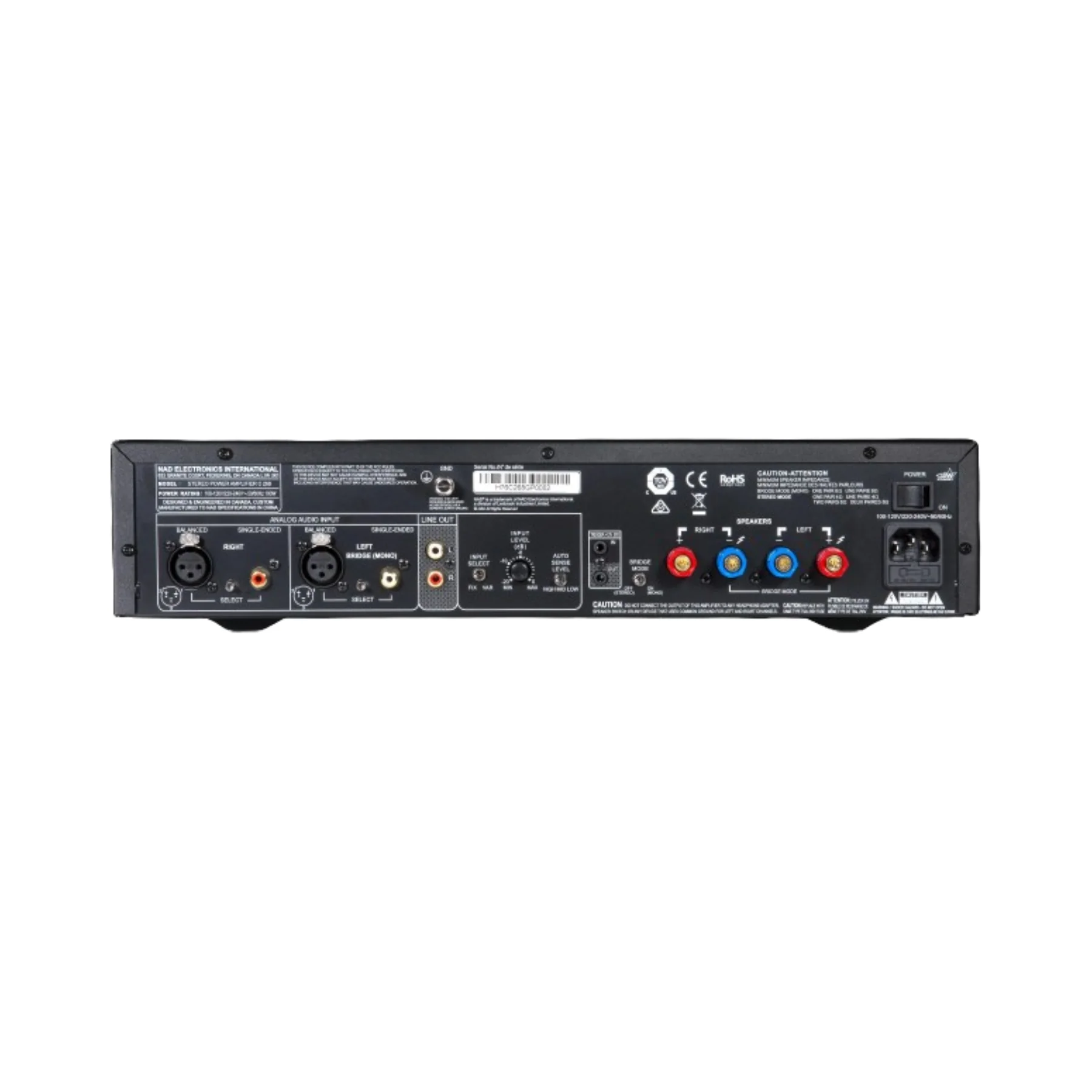 NAD C 268 Stereo Power Amplifier - Image 2